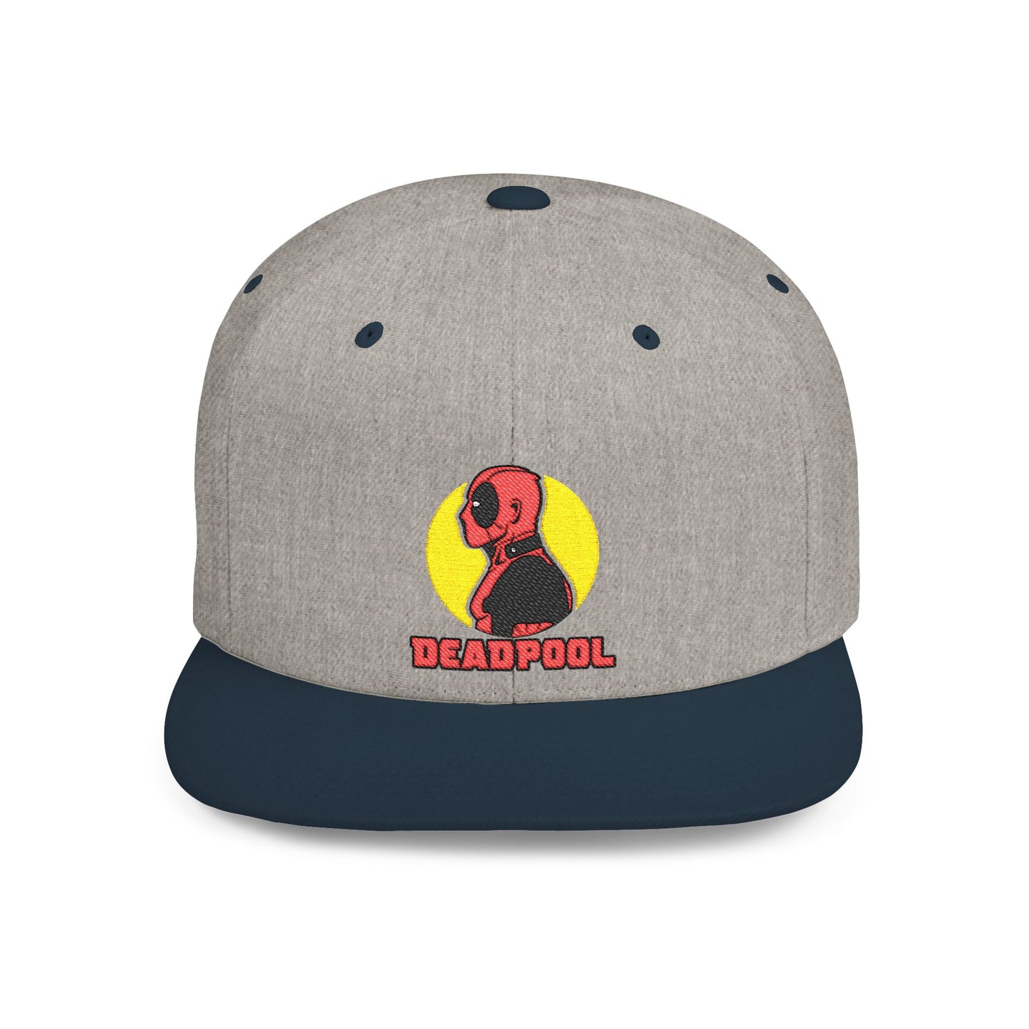 Marvel Dead Pool Flat Bill Snapback – Lightweight, Custom Fit, Premium Quality