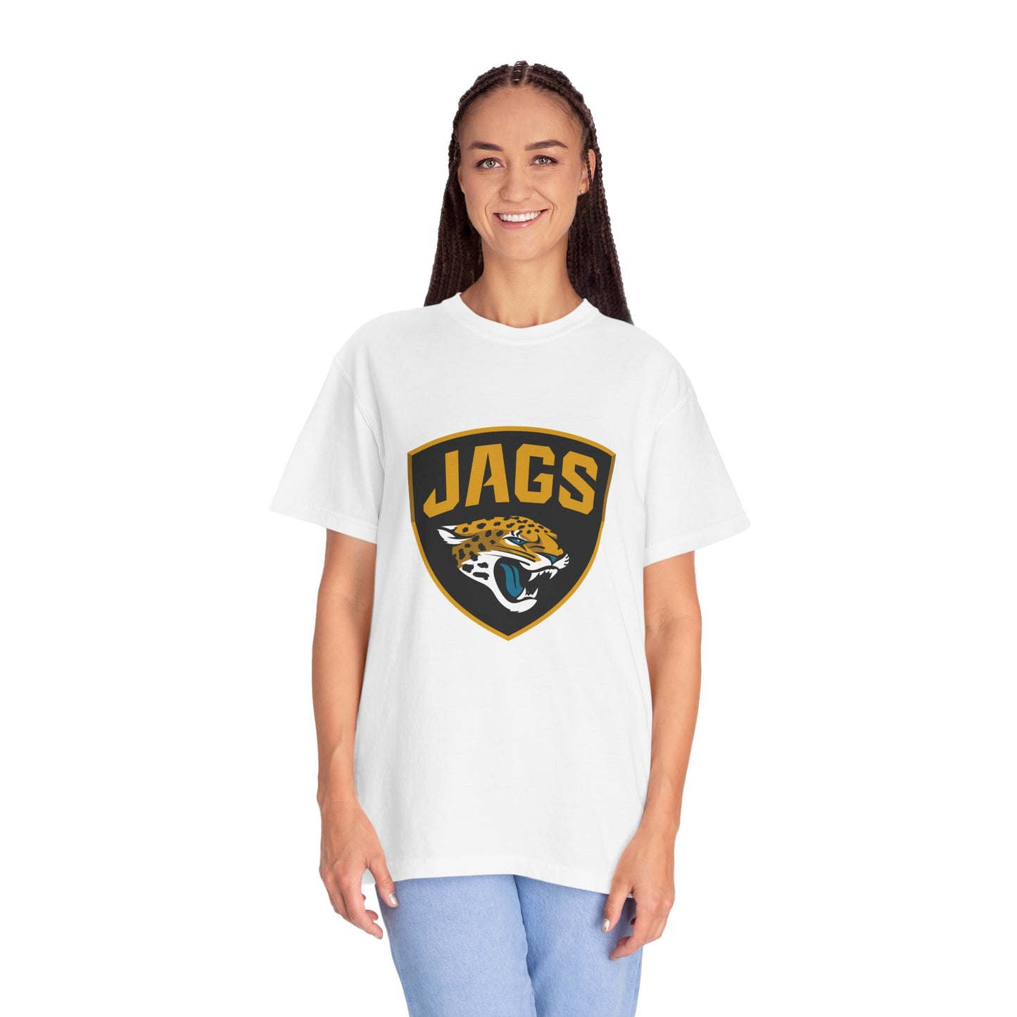 Jacksonville Jaguars Collectibles Garment-Dyed T-Shirt – Premium Cotton Tee for Customization