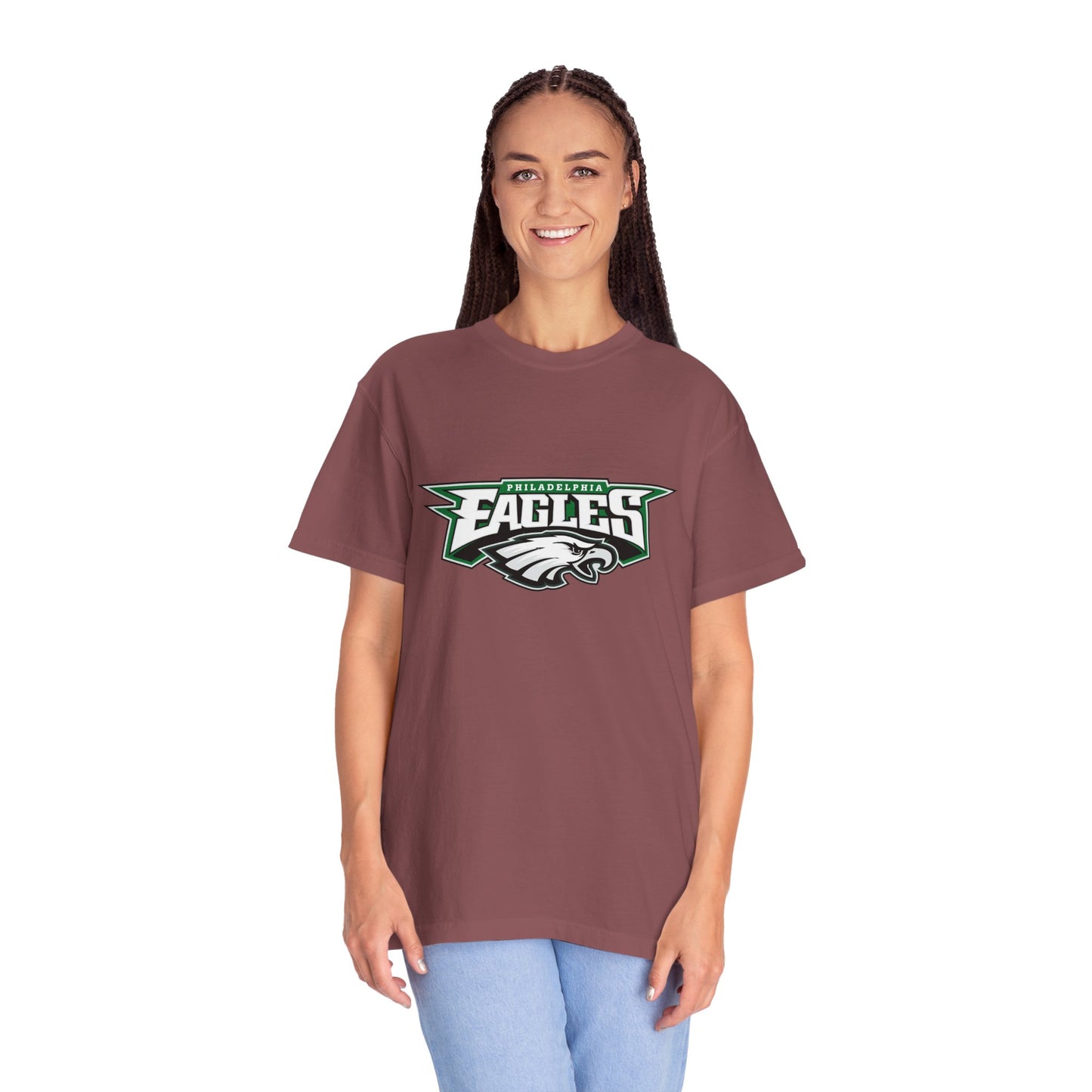 Philadelphia Eagles Gear Garment-Dyed T-Shirt – Premium Cotton Tee for Customization