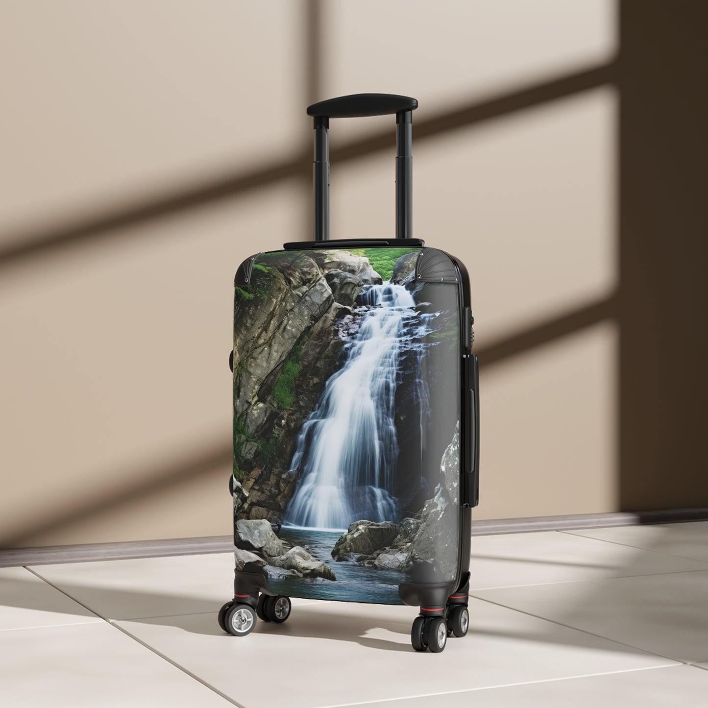 Nature Landscape Waterfalls Art Carry-On Suitcase - Stylish Luggage for Travelers