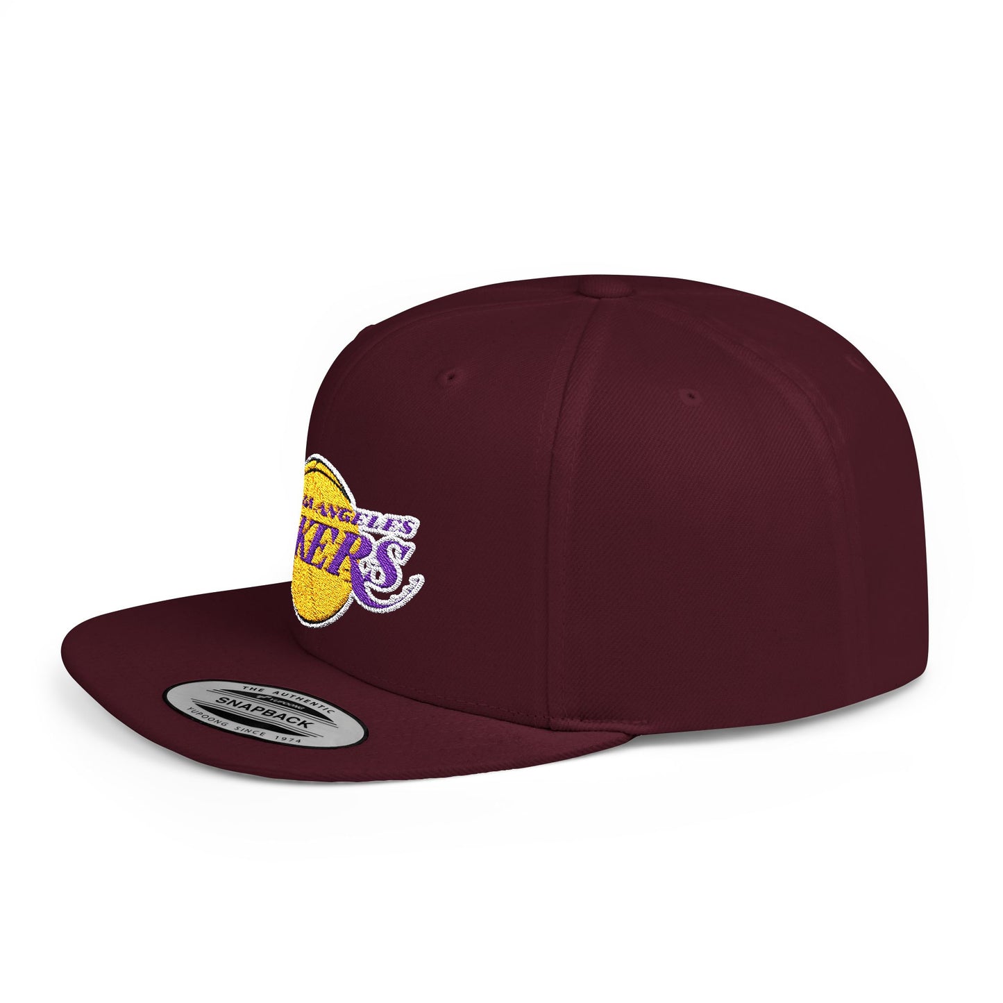 Los Angeles Lakers Flat Bill Snapback – Lightweight, Custom Fit, Premium Quality