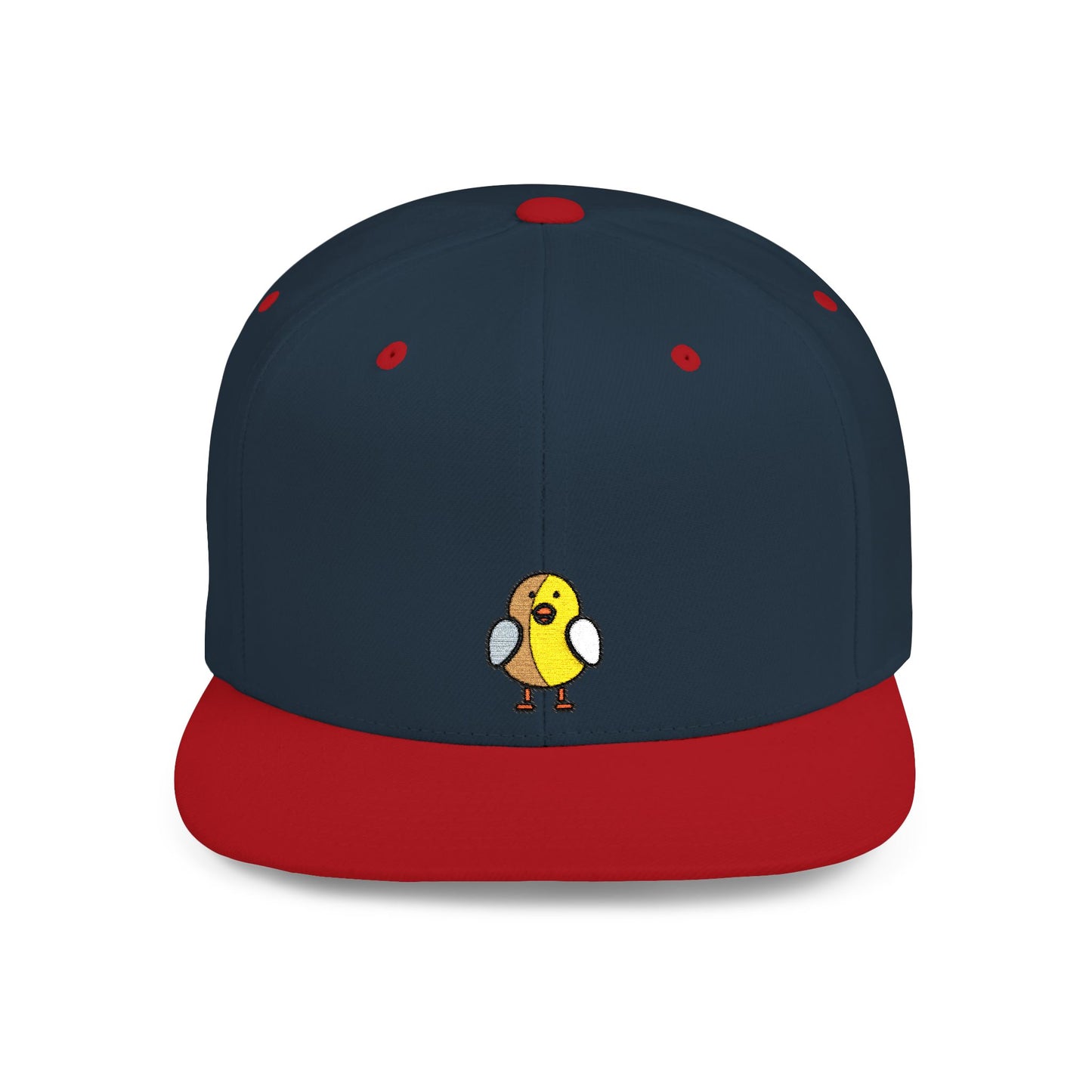 Icons Embroidered Chicks Flat Bill Snapback – Lightweight, Custom Fit, Premium Quality