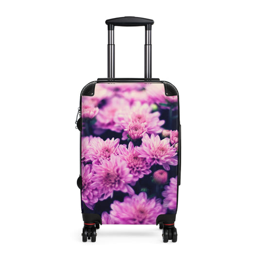 Nature Flowers Floral Chrysanthemum Art Carry-On Suitcase - Stylish Luggage for Travelers