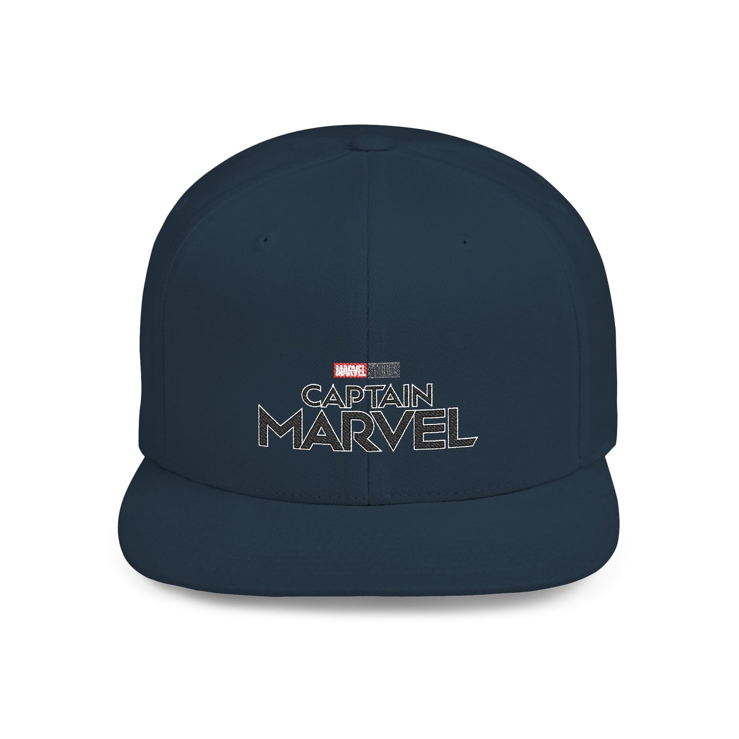 Marvel Captain Marvel Flat Bill Snapback – Lightweight, Custom Fit, Premium Quality