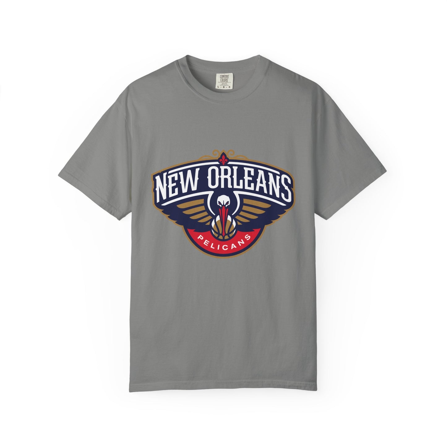 New Orleans Pelicans Garment-Dyed T-Shirt – Premium Cotton Tee for Customization