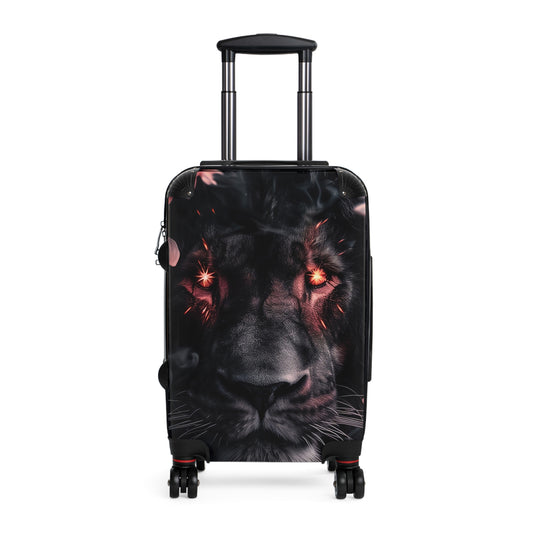 Animals Lion Sakura Smoke Carry-On Suitcase - Stylish Luggage for Travelers