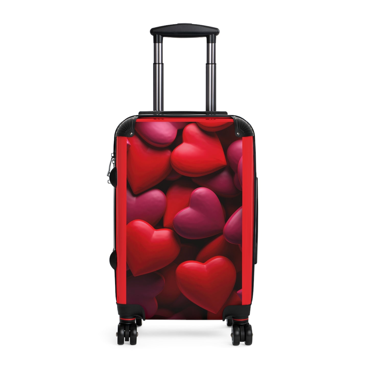 Love Heart Red Art Carry-On Suitcase - Stylish Luggage for Travelers
