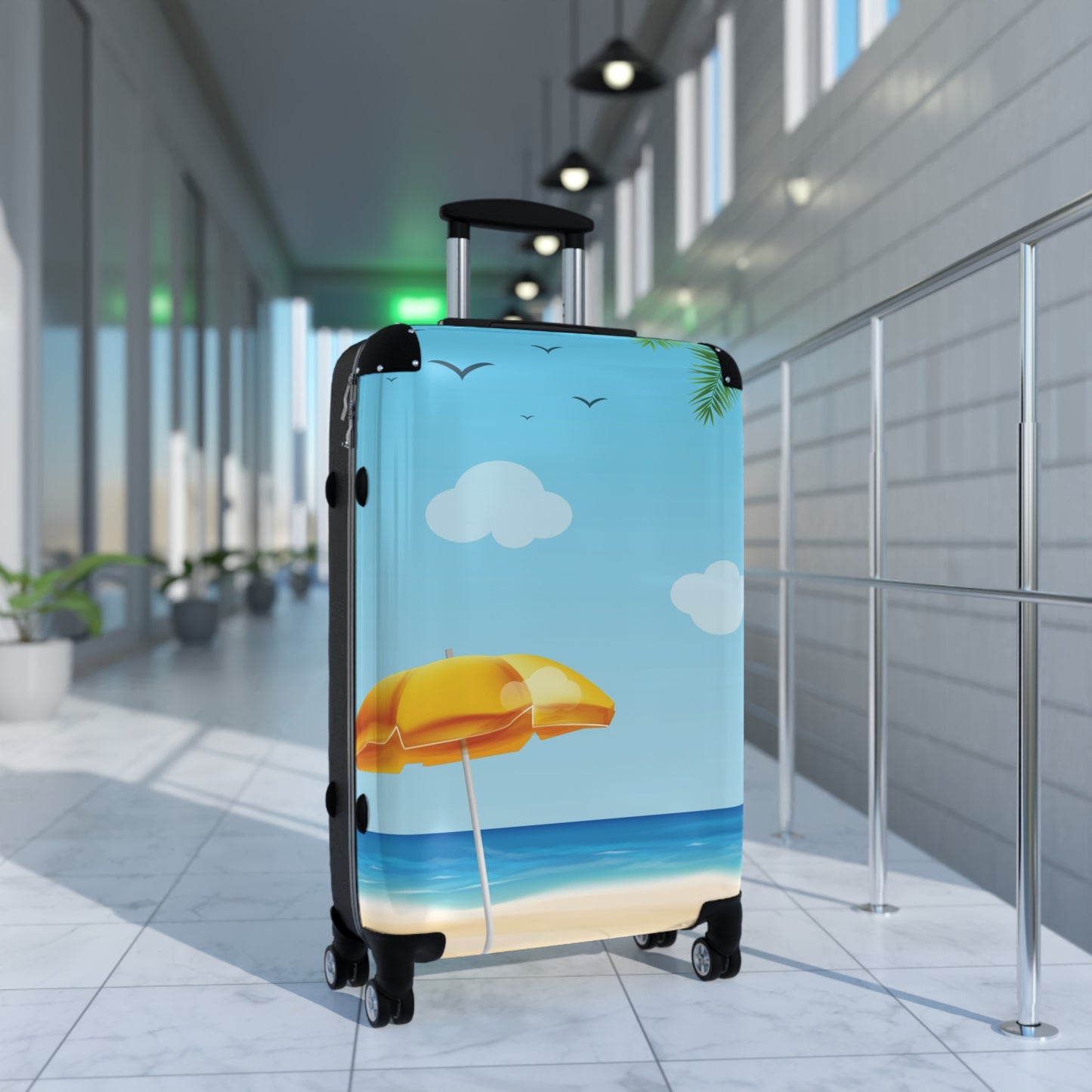 Nature Summer Beach Travel Art Carry-On Suitcase - Stylish Luggage for Travelers