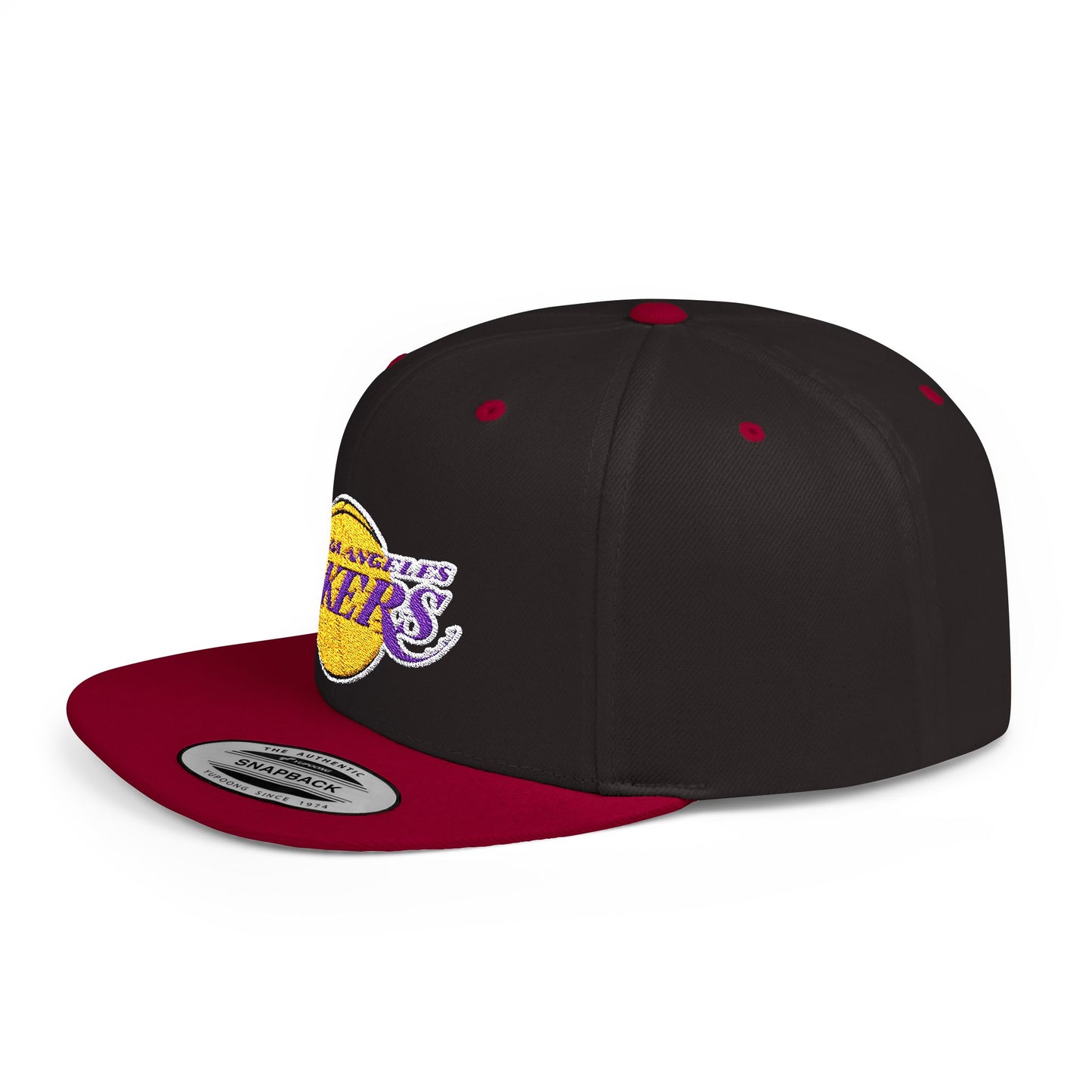 Los Angeles Lakers Flat Bill Snapback – Lightweight, Custom Fit, Premium Quality