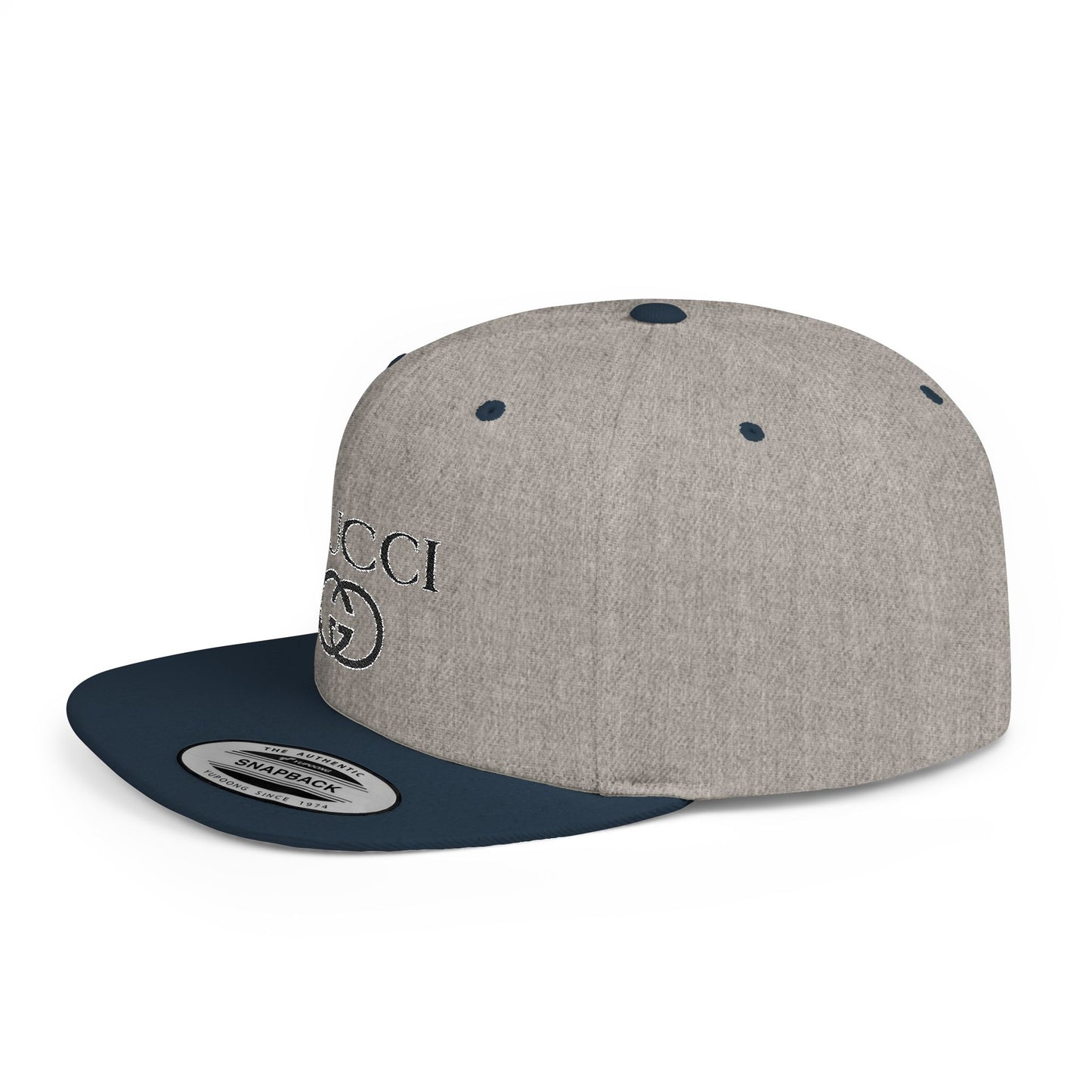 Gucci Flat Bill Snapback – Lightweight, Custom Fit, Premium Quality