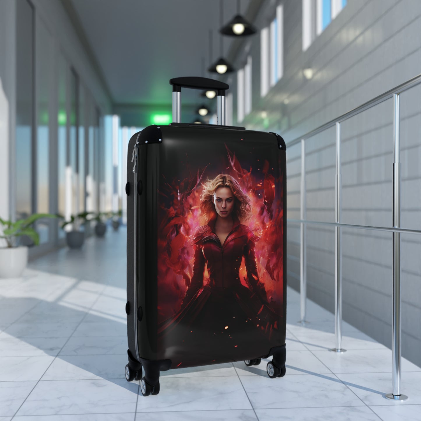 Marvel Scarlet Witch Carry-On Suitcase - Stylish Luggage for Travelers