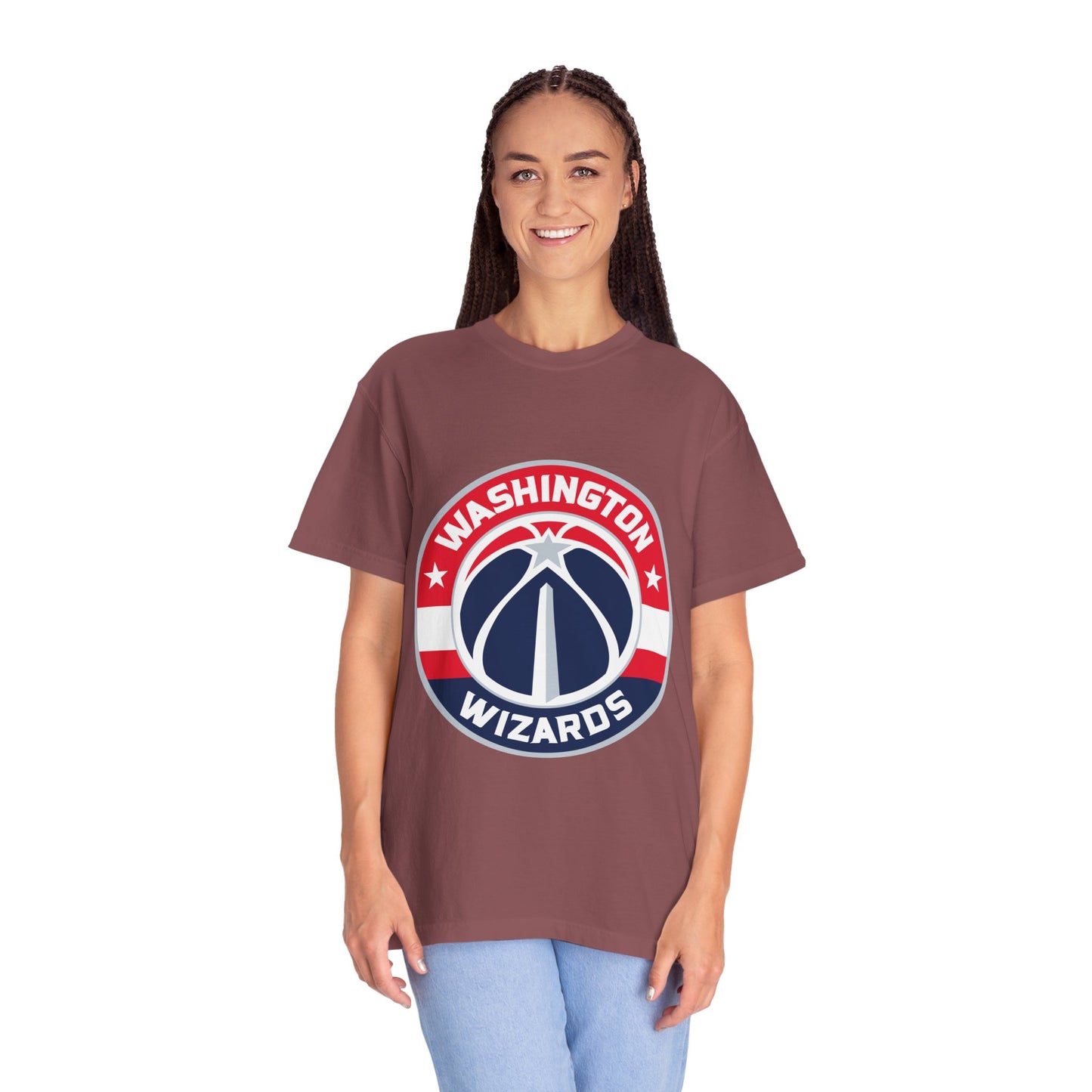 Washington Wizards Strong Garment-Dyed T-Shirt – Premium Cotton Tee for Customization