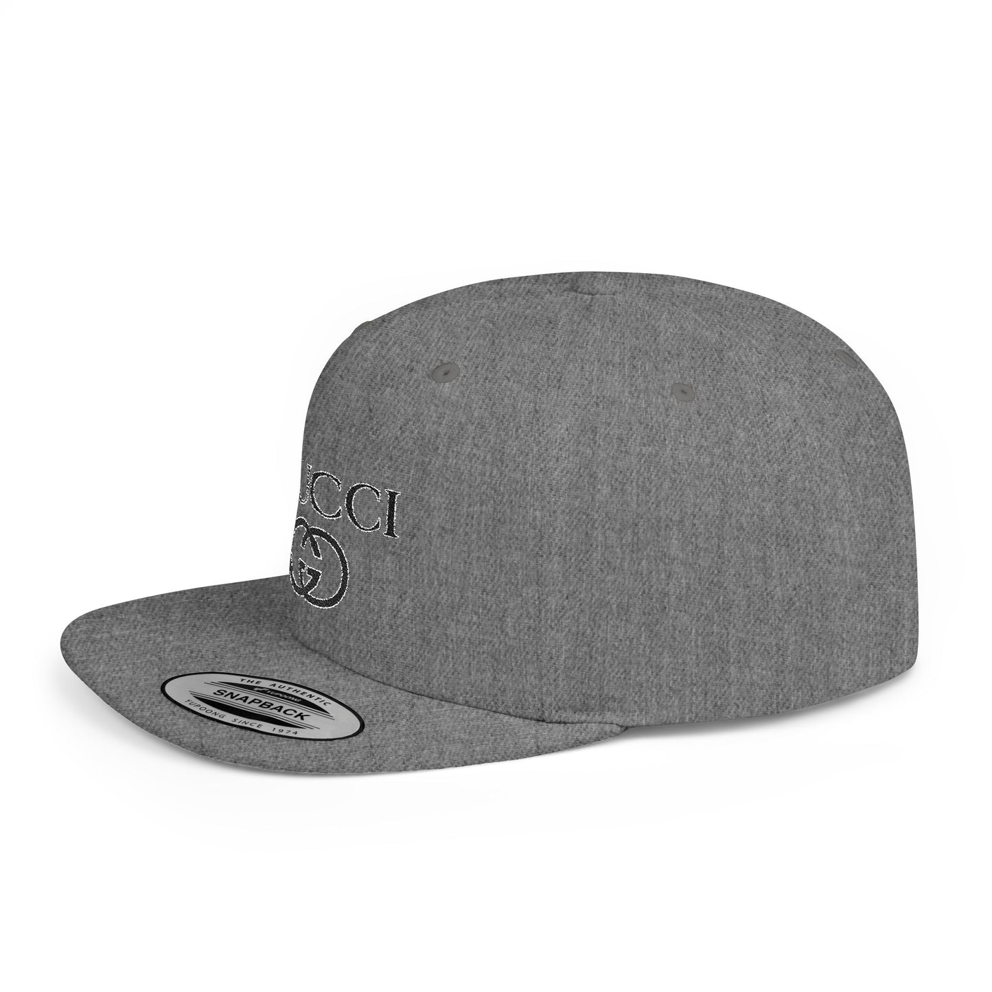 Gucci Flat Bill Snapback – Lightweight, Custom Fit, Premium Quality