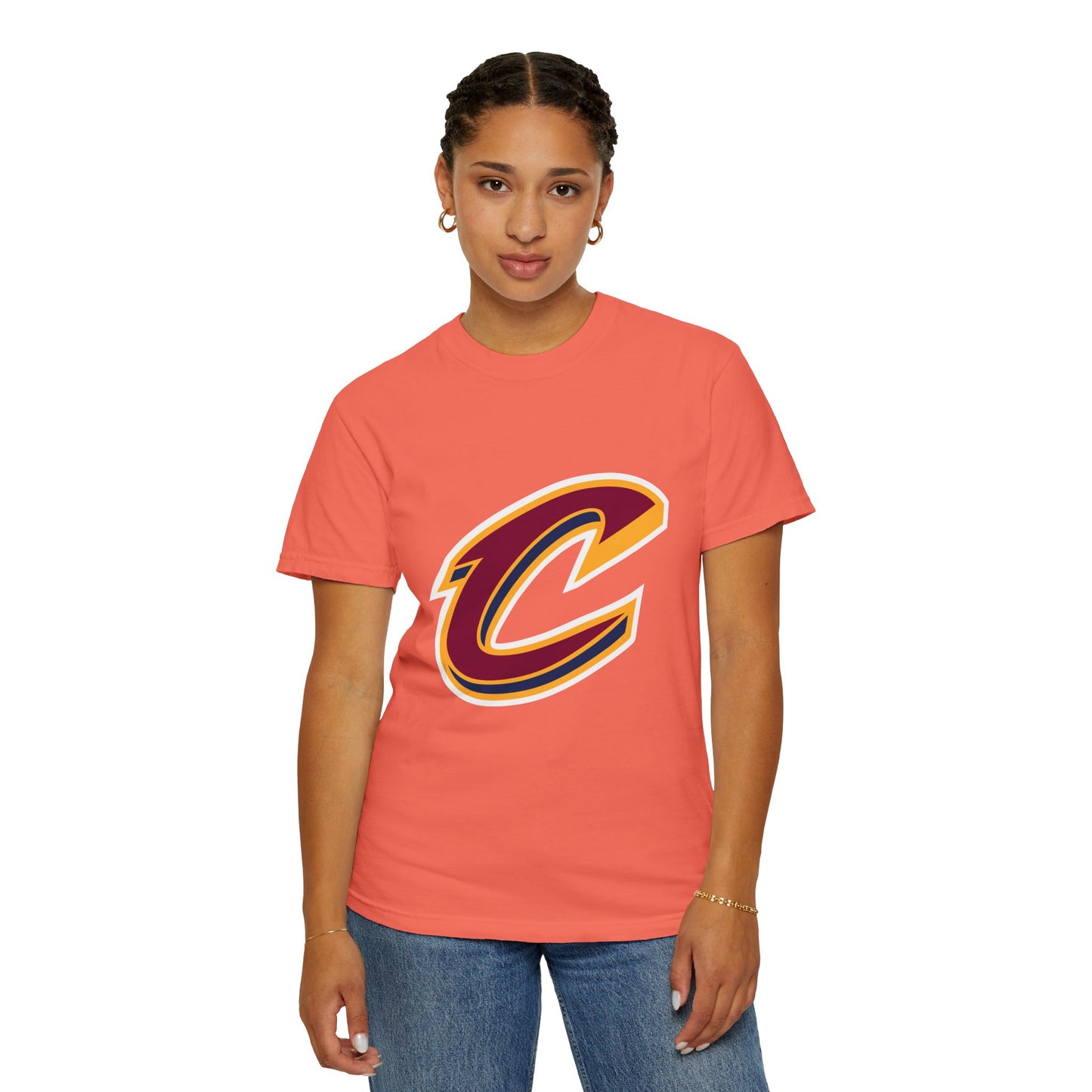Cleveland Cavaliers NBA Game Time Garment-Dyed T-Shirt – Premium Cotton Tee for Customization