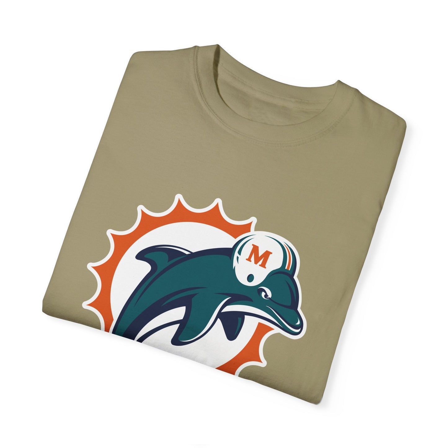 Miami Dolphins Gear Garment-Dyed T-Shirt – Premium Cotton Tee for Customization