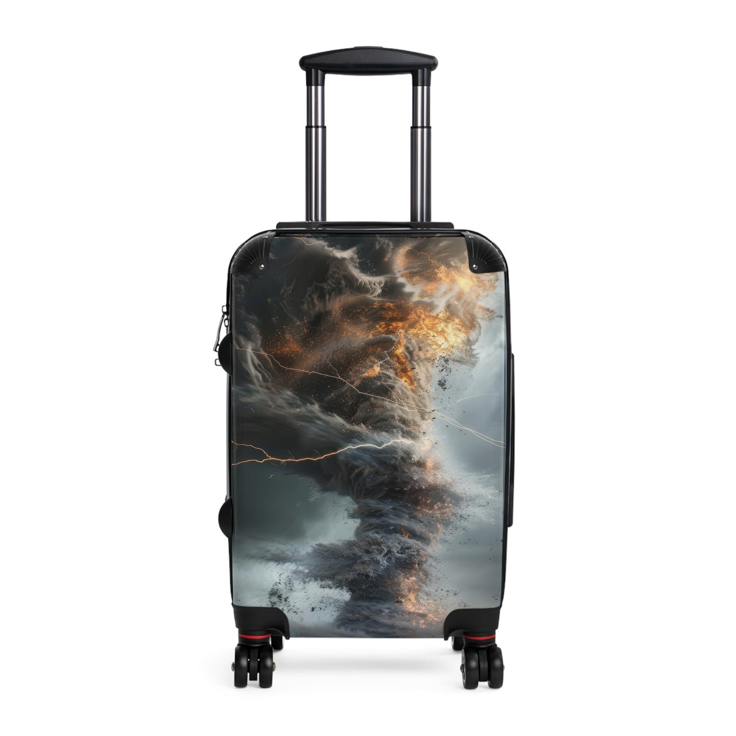 Nature Tornado Dramatic Swirling Art Carry-On Suitcase - Stylish Luggage for Travelers
