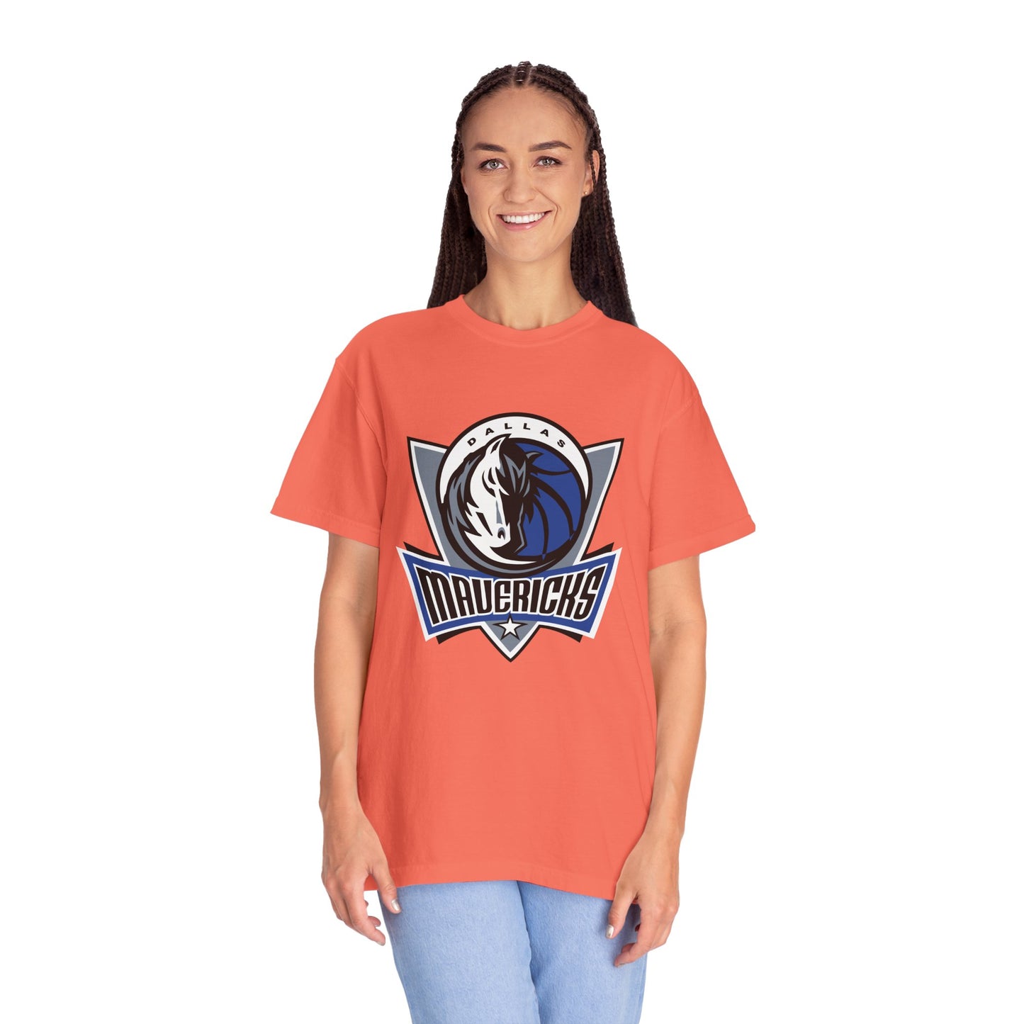 Dallas Mavericks Garment-Dyed T-Shirt – Premium Cotton Tee for Customization
