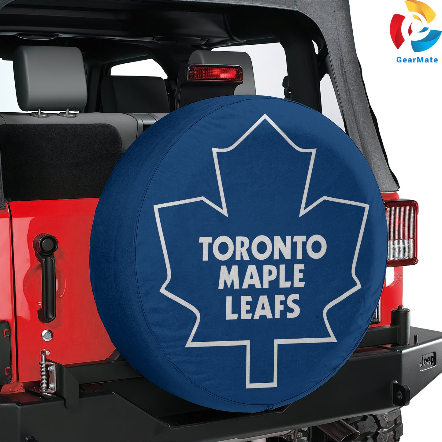 Toronto Maple Leafs Hockey Spare Tire Cover – Premium Waterproof UV-Resistant Protector