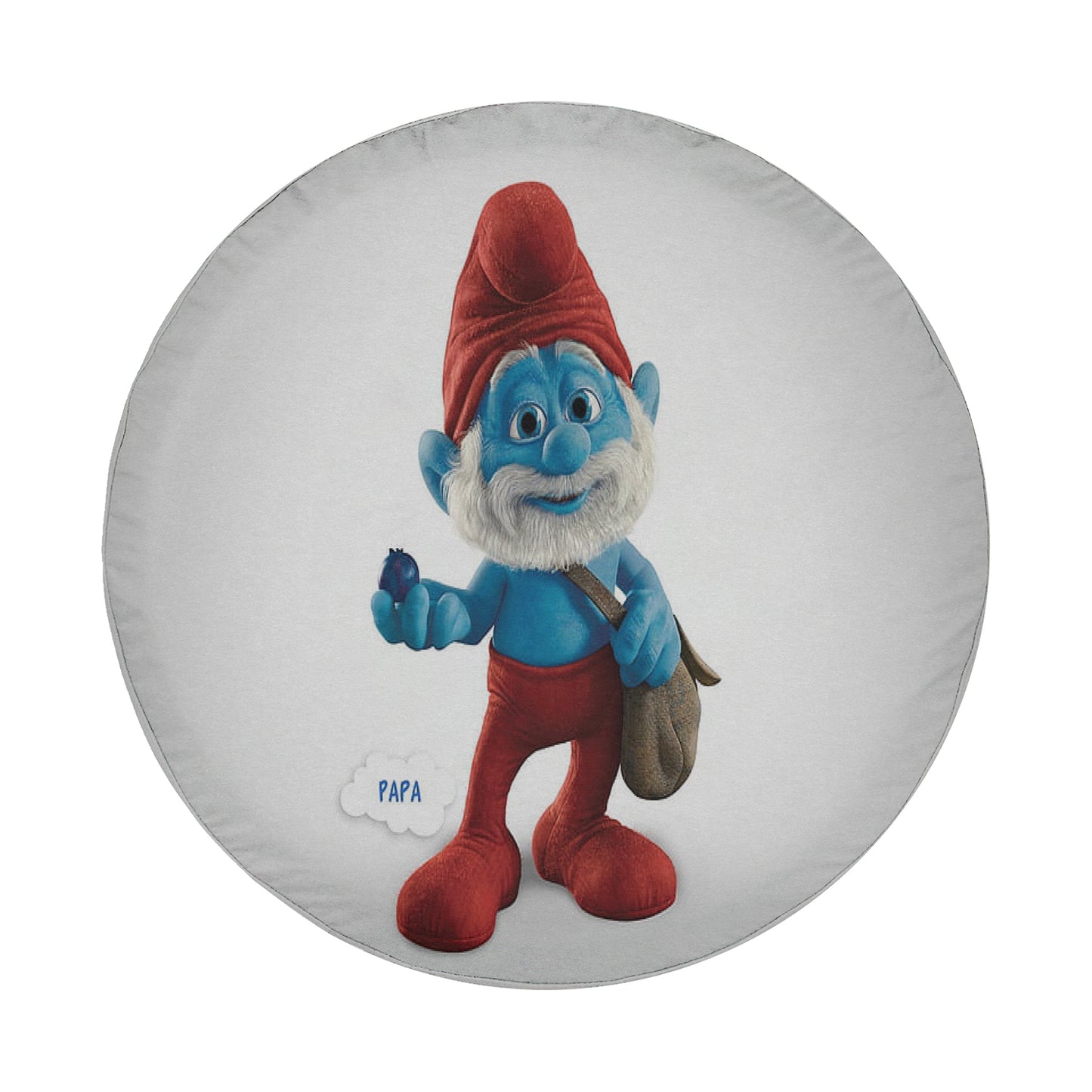 Papa Smurf Spare Tire Cover – Premium Waterproof UV Resistant Protector