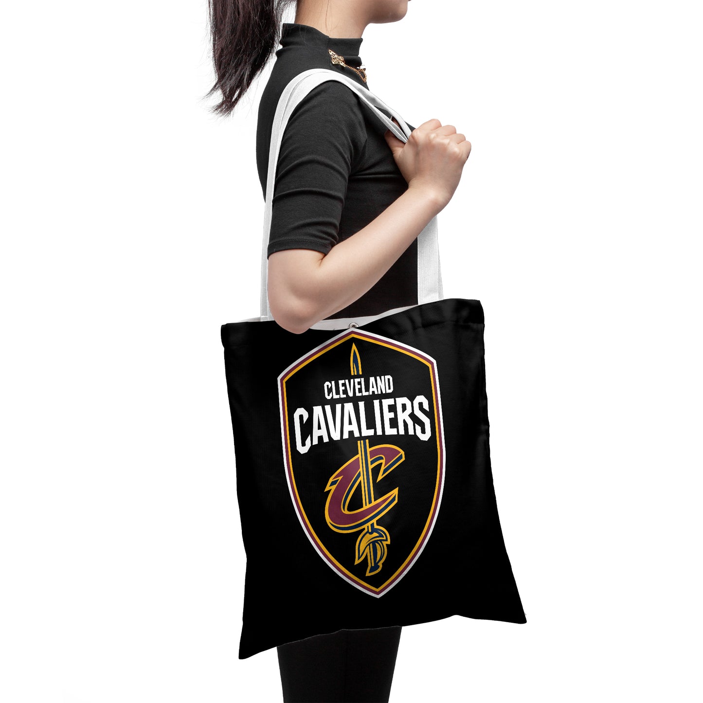 NBA Cleveland Cavaliers Playoffs Polyester Canvas Tote Bag - Durable and Stylish