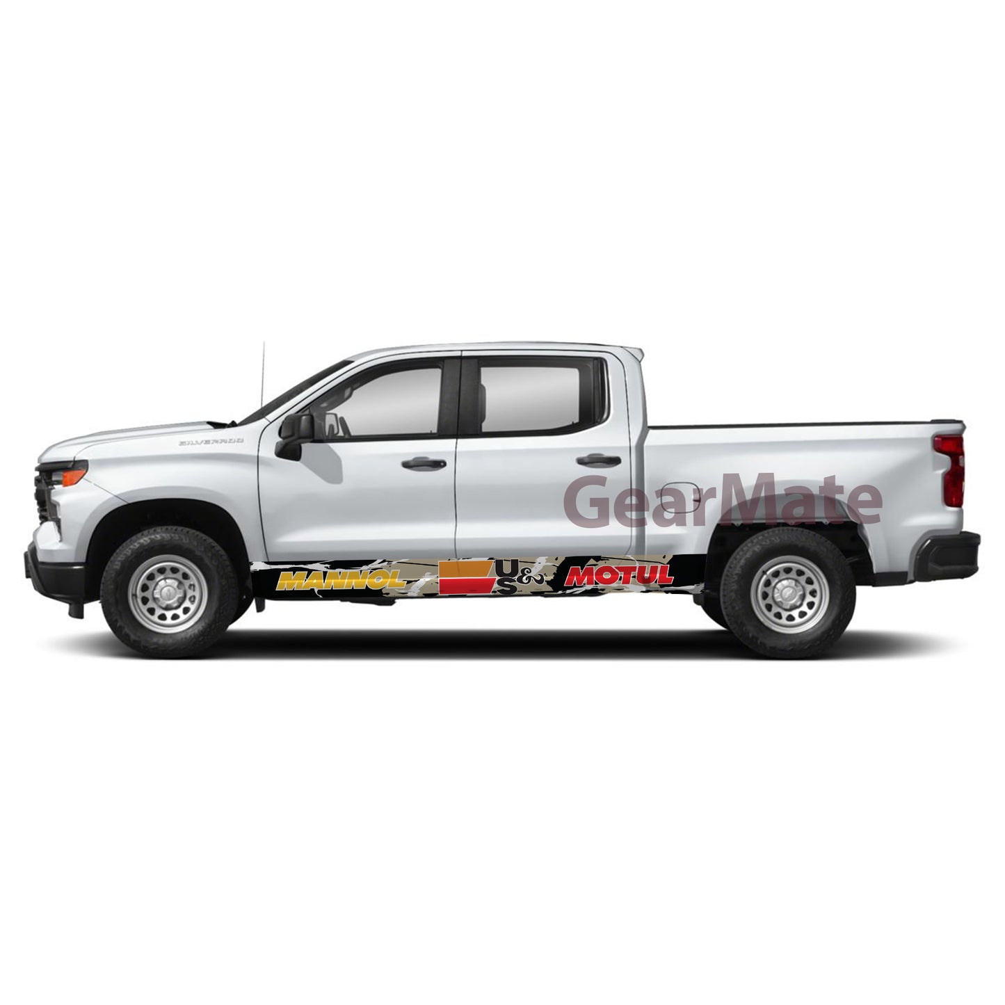 Unleash The Speed Rocker Panel Graphic Decal Kit (Left & Right Sides) - High Quality Vinyl for Trucks & SUVs