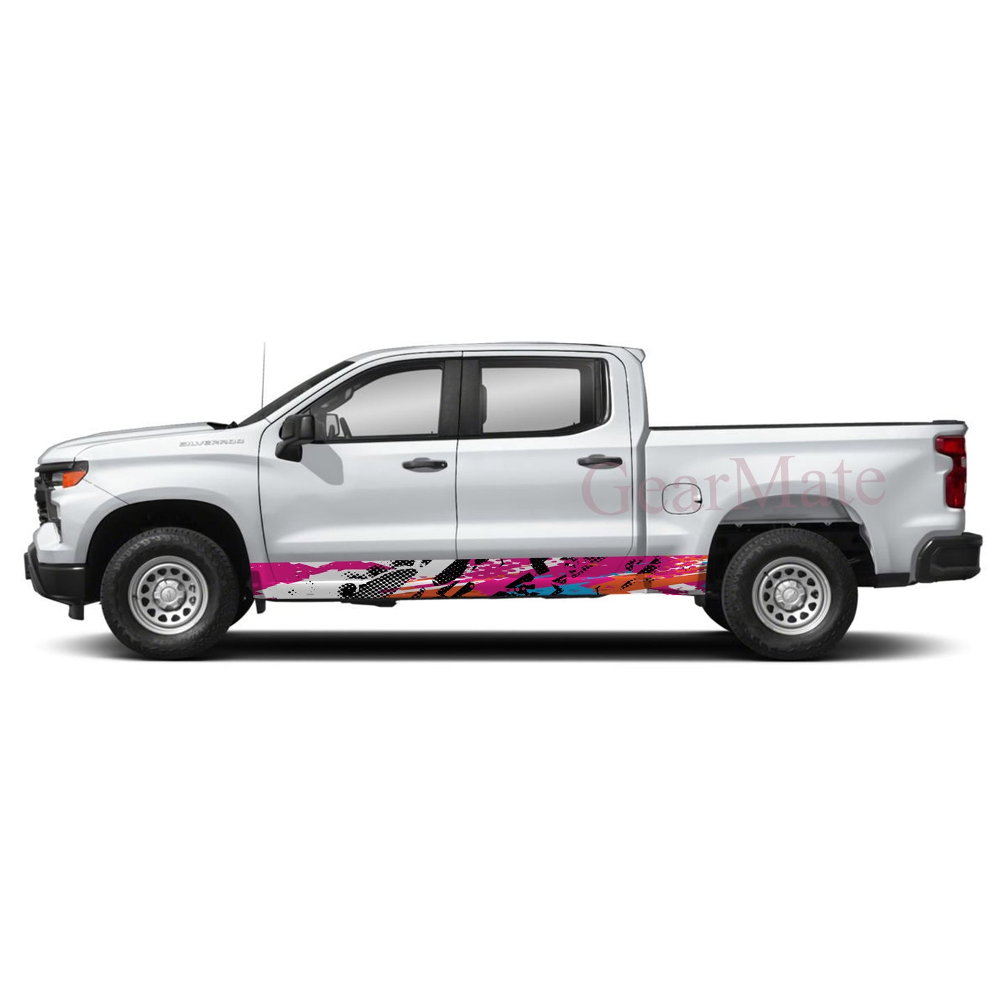 Speed POB Panel Graphic Decal Kit (Left & Right Sides) - High Quality Vinyl for Trucks & SUVs
