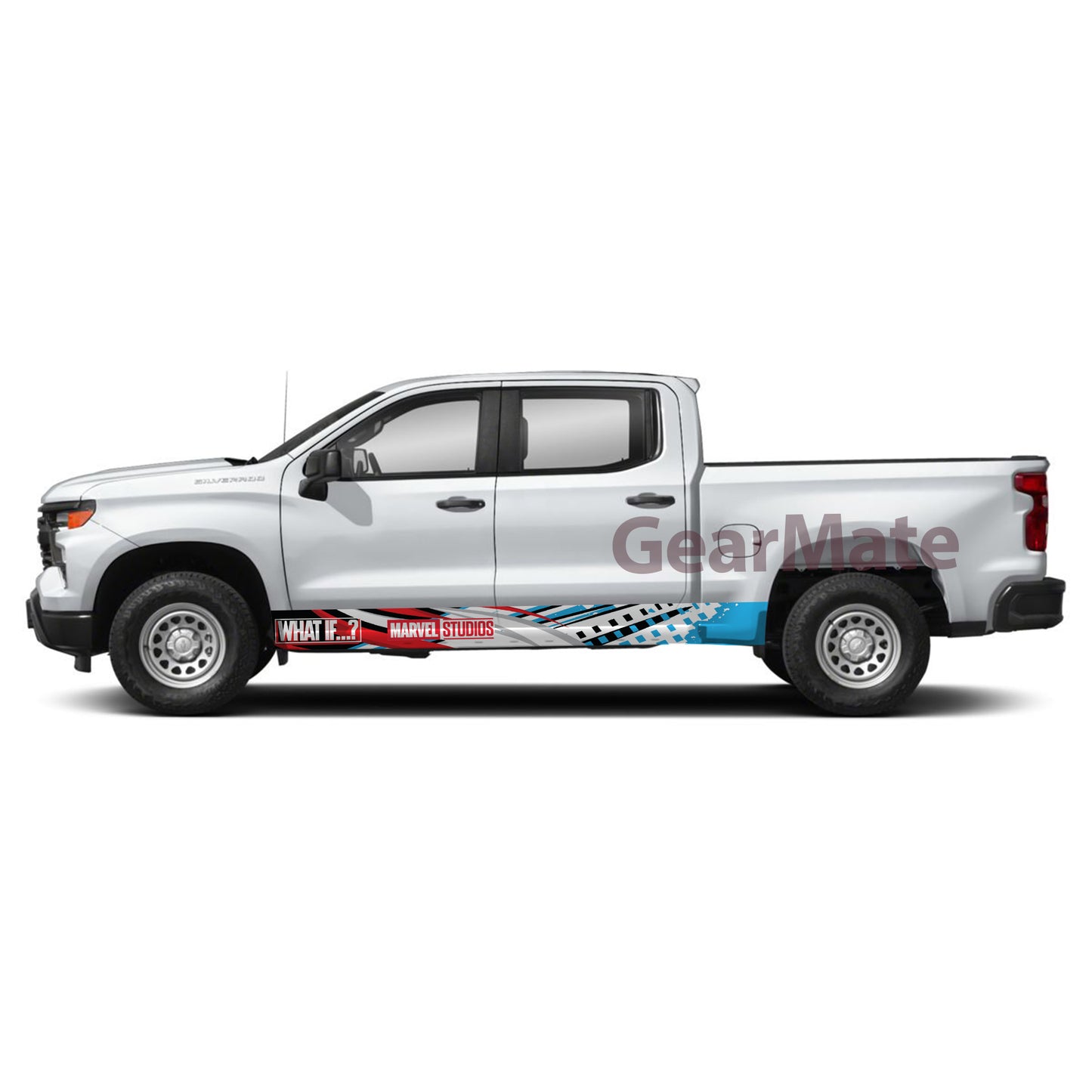 Sport Marvel What If Rocker Panel Graphic Decal Kit (Left & Right Sides) - High Quality Vinyl for Trucks & SUVs