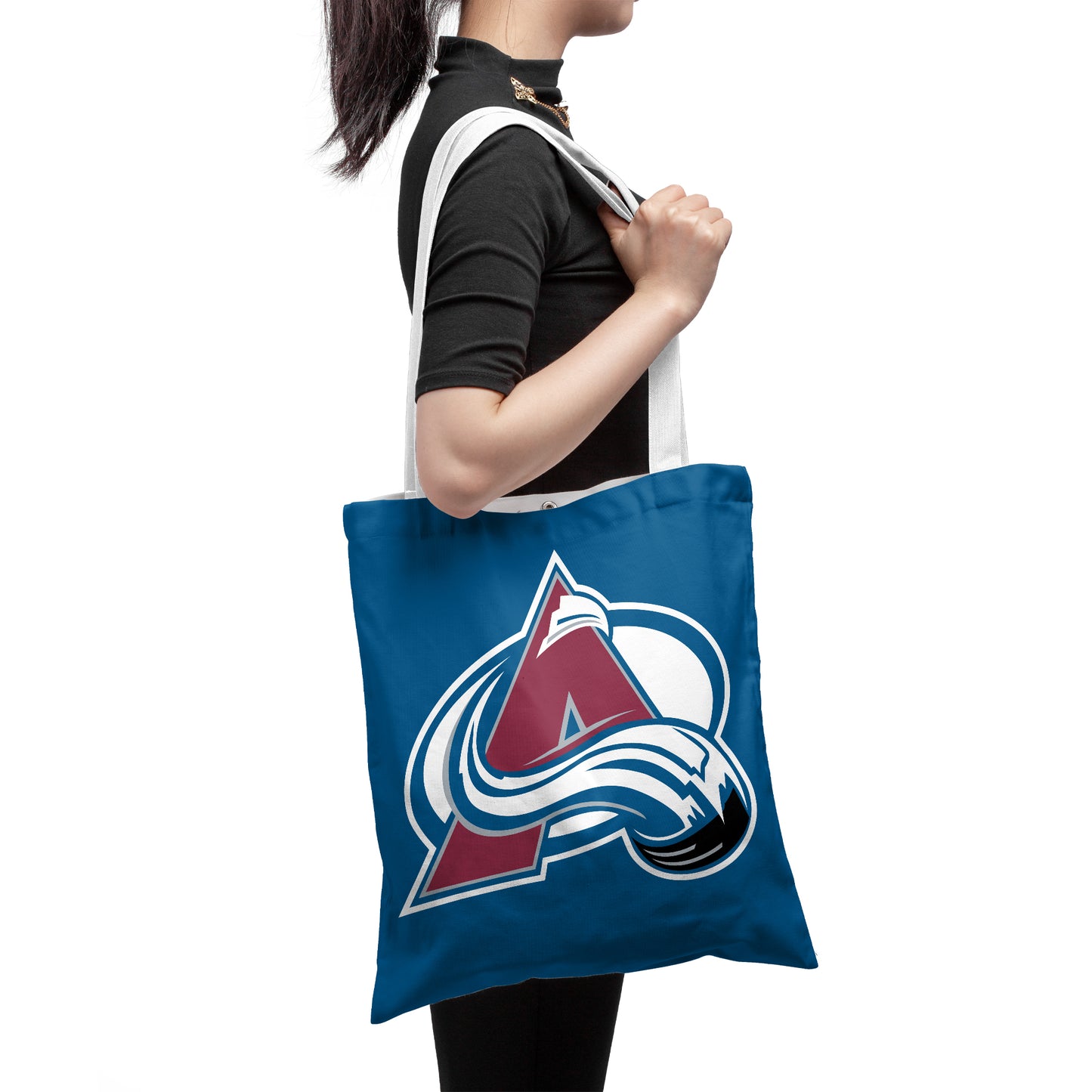 NHL Columbus Blue Jackets Polyester Canvas Tote Bag – Durable and Stylish