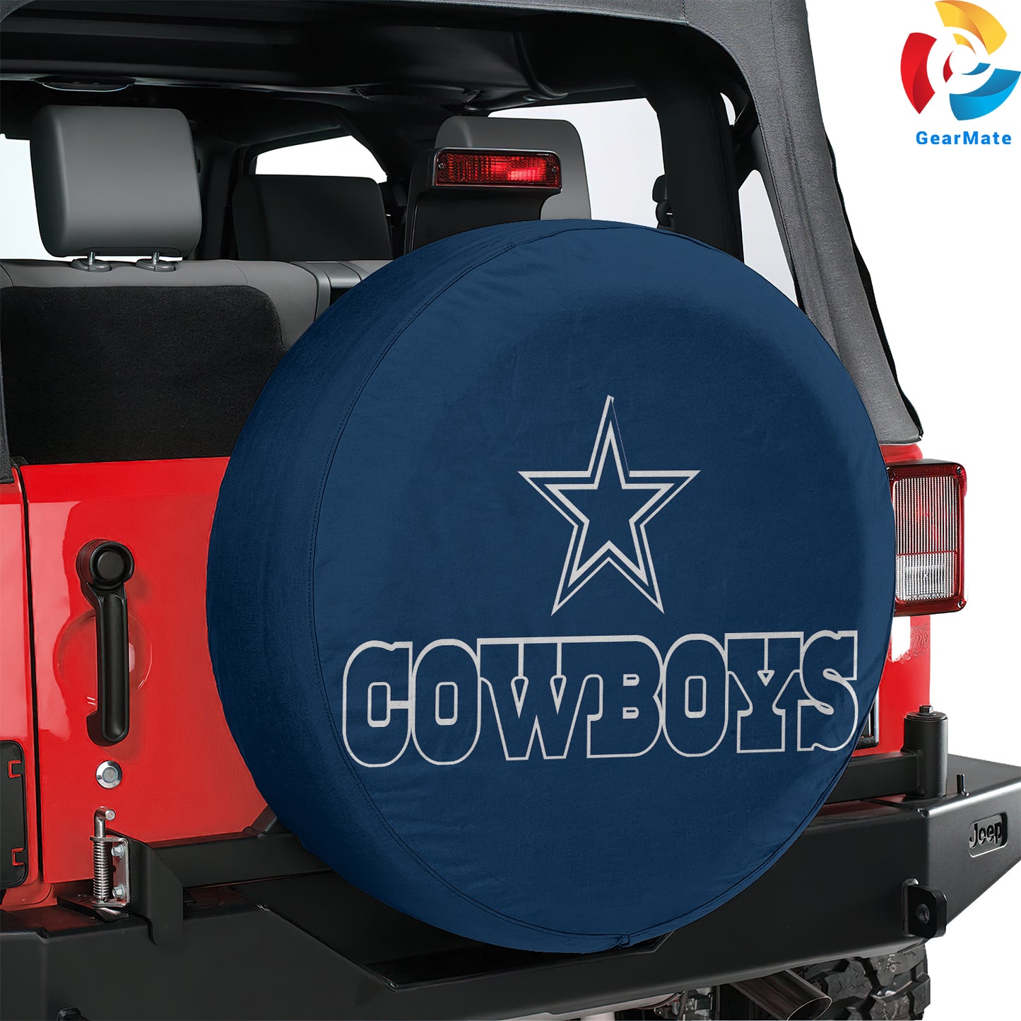 Dallas Cowboys NFL Fans Gear Spare Tire Cover – Premium Waterproof UV-Resistant Protector