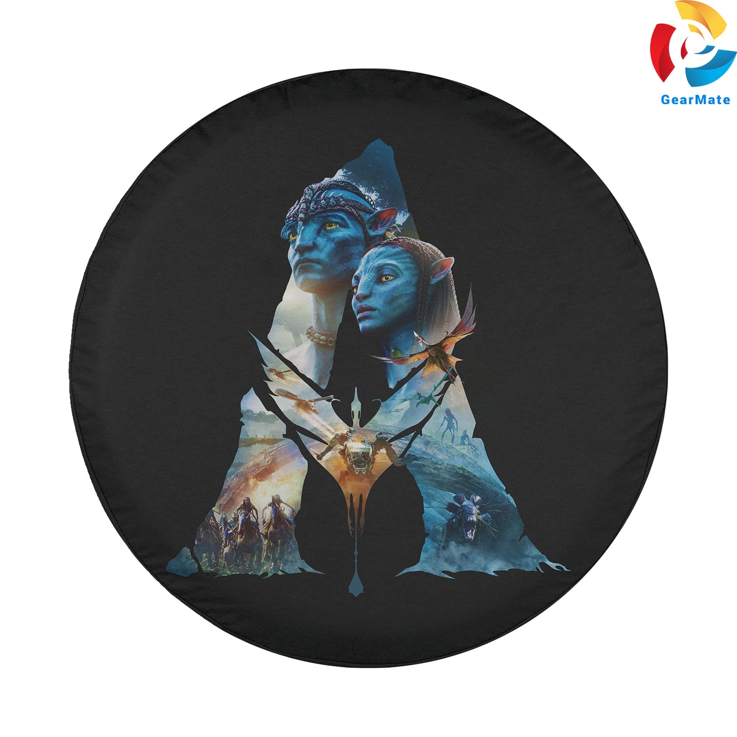 Avatar The Way of Water Spare Tire Cover – Premium Waterproof UV Resistant Protector