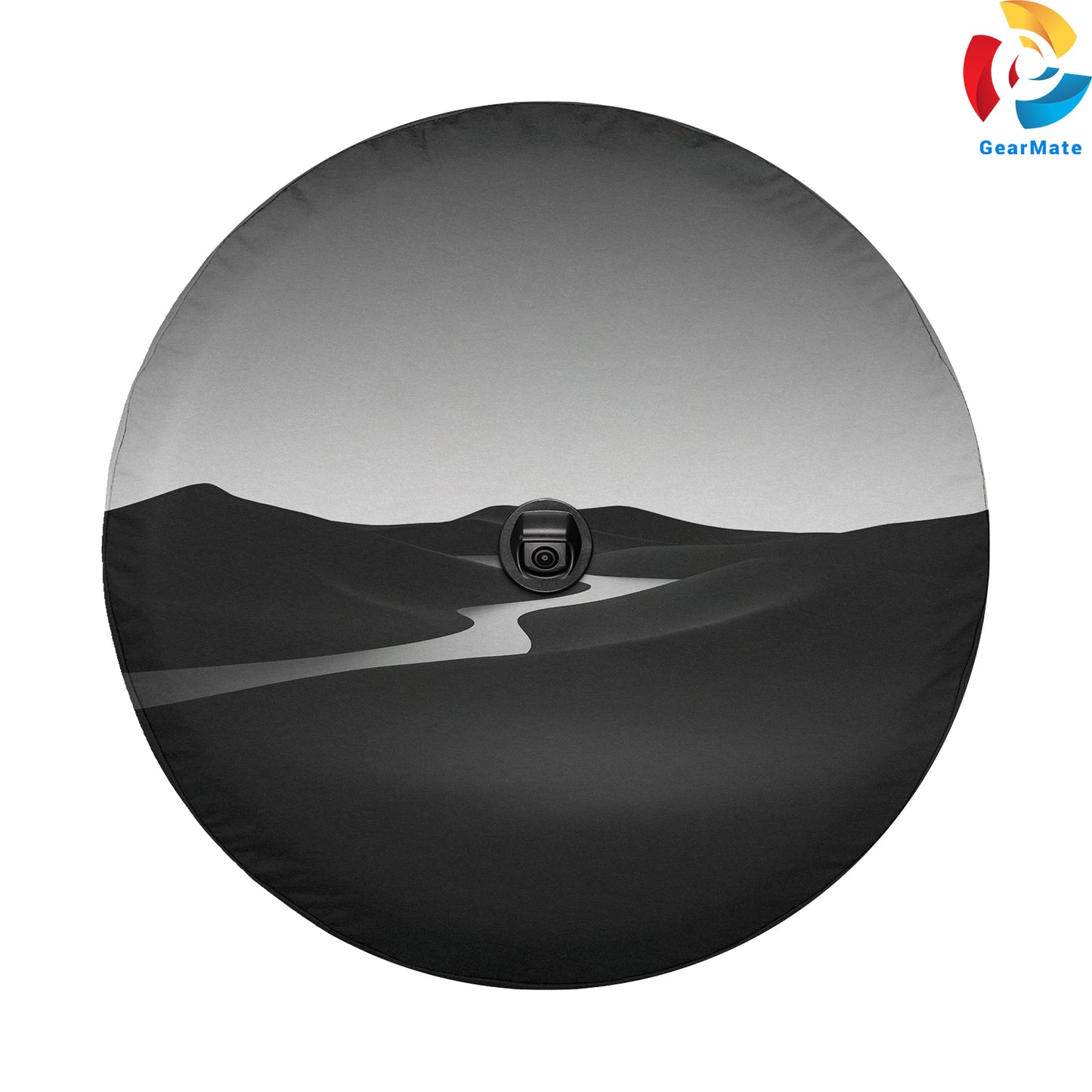 Black & White Spare Tire Cover – Premium Waterproof UV Resistant Protector
