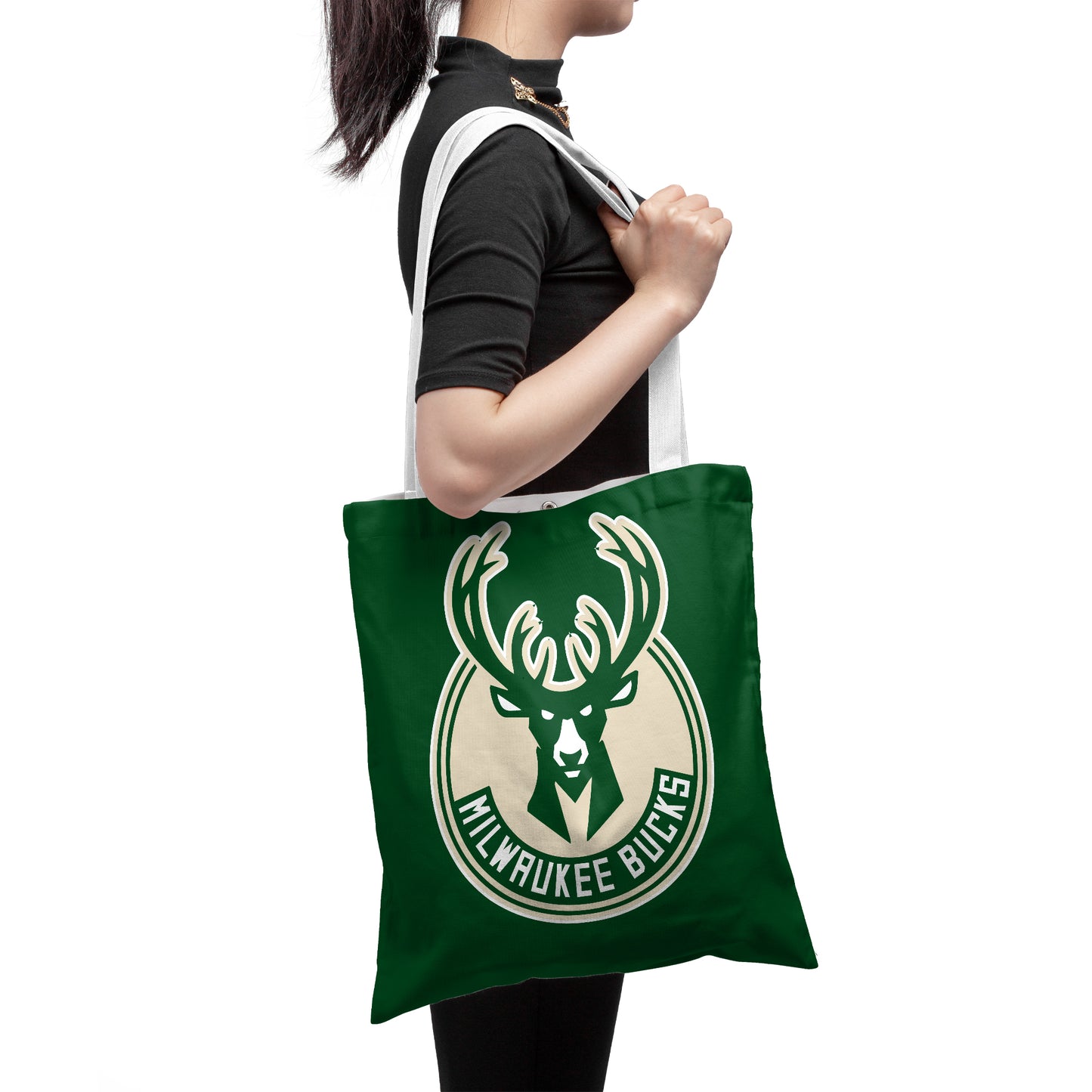 NBA Milwaukee Bucks Finals Polyester Canvas Tote Bag - Durable and Stylish