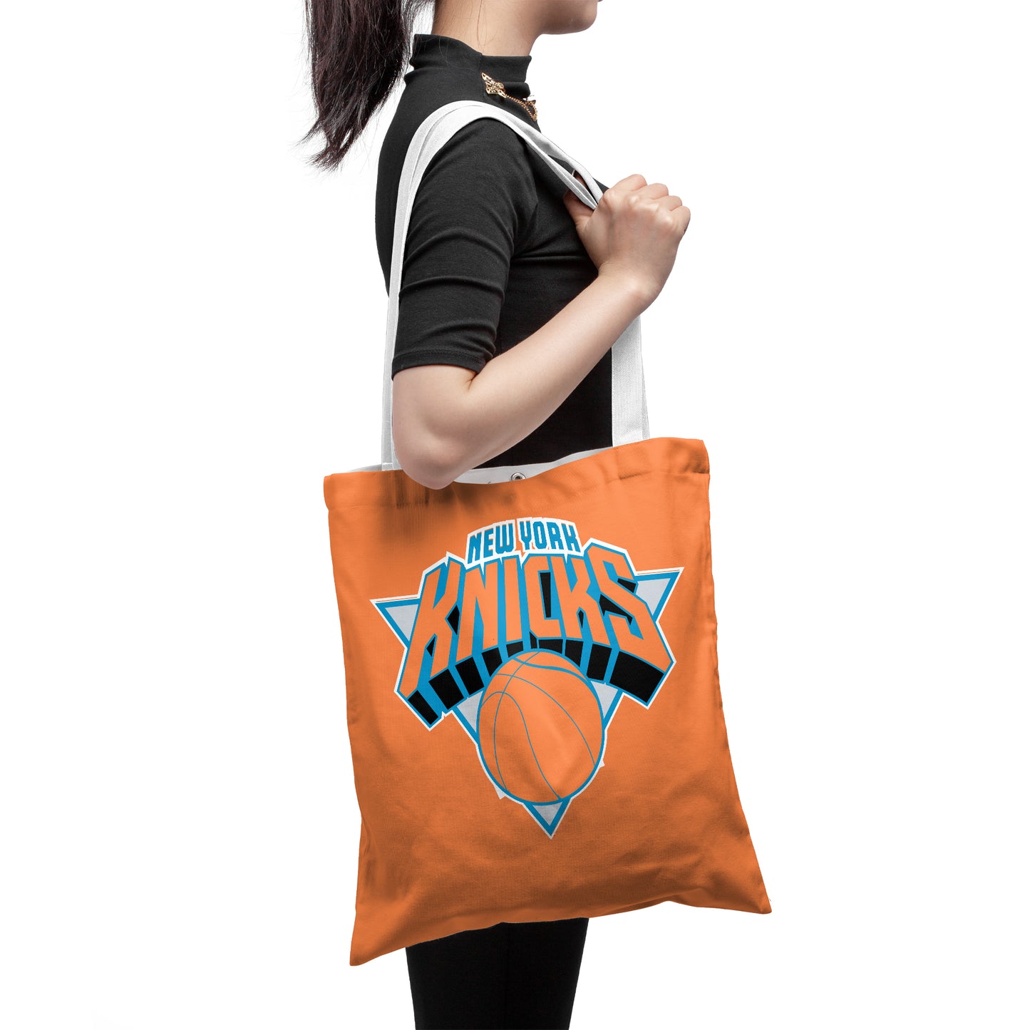 NBA New York Knicks Fans Polyester Canvas Tote Bag - Durable and Stylish