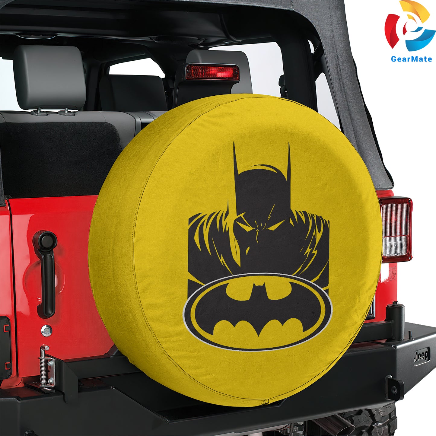 Batman DC Autobot Spare Tire Cover – Premium Waterproof UV Resistant Protector