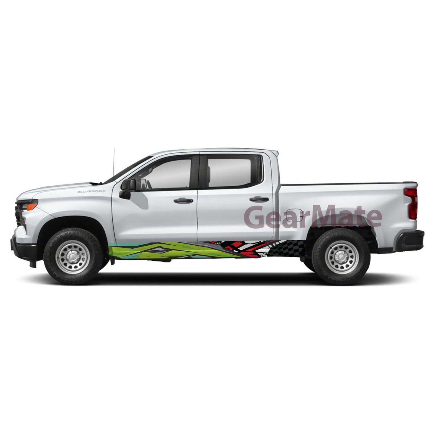 Sport GR Rocker Panel Graphic Decal Kit (Left & Right Sides) - High Quality Vinyl for Trucks & SUVs