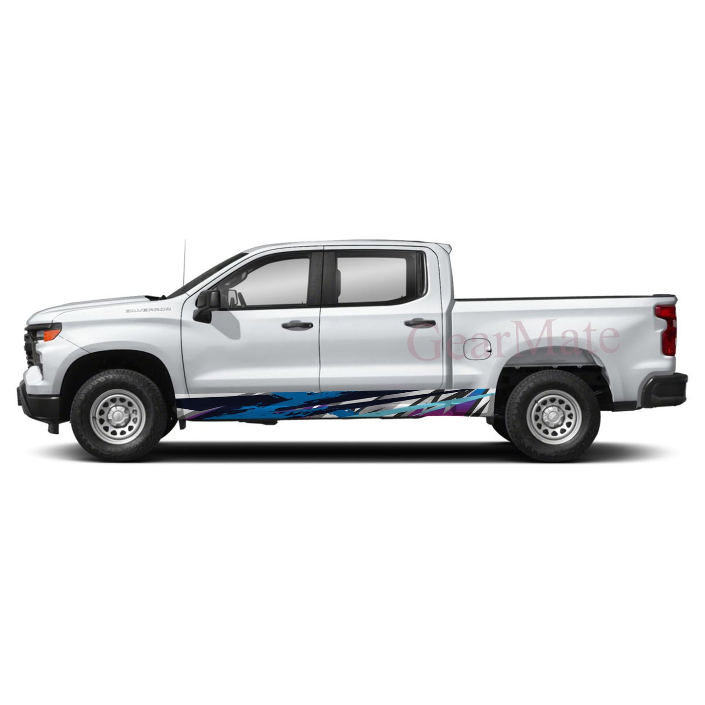 Sport BP Rocker Panel Graphic Decal Kit (Left & Right Sides) - High Quality Vinyl for Trucks & SUVs
