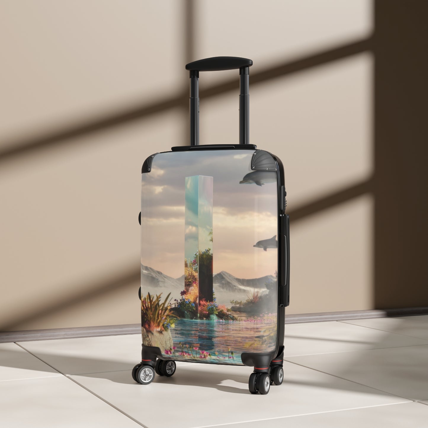 Art Surreal Paradise Carry-On Suitcase - Stylish Luggage for Travelers