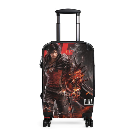 Video Games Final Fantasy XVI Clive Rosfield Carry-On Suitcase - Stylish Luggage for Travelers