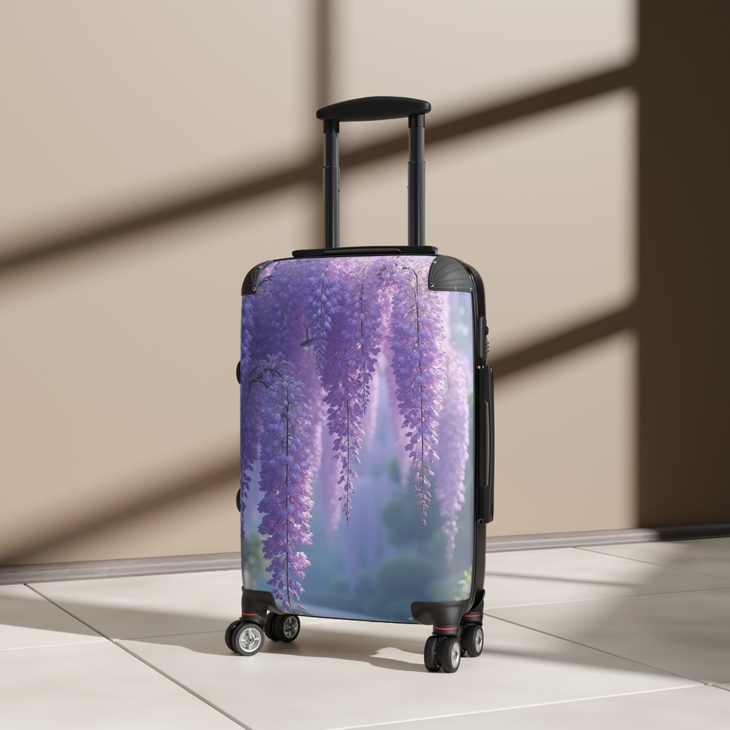 Nature Flowers Floral Camelia Art Carry-On Suitcase - Stylish Luggage for Travelers
