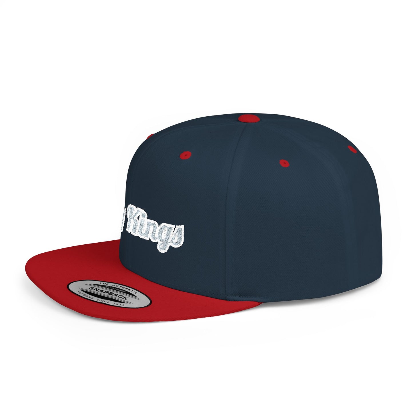 Text City Kings Flat Bill Snapback – Lightweight, Custom Fit, Premium Quality