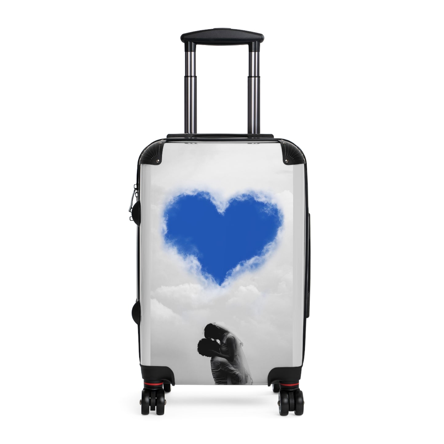 Love Couple Cloudy Art Carry-On Suitcase - Stylish Luggage for Travelers