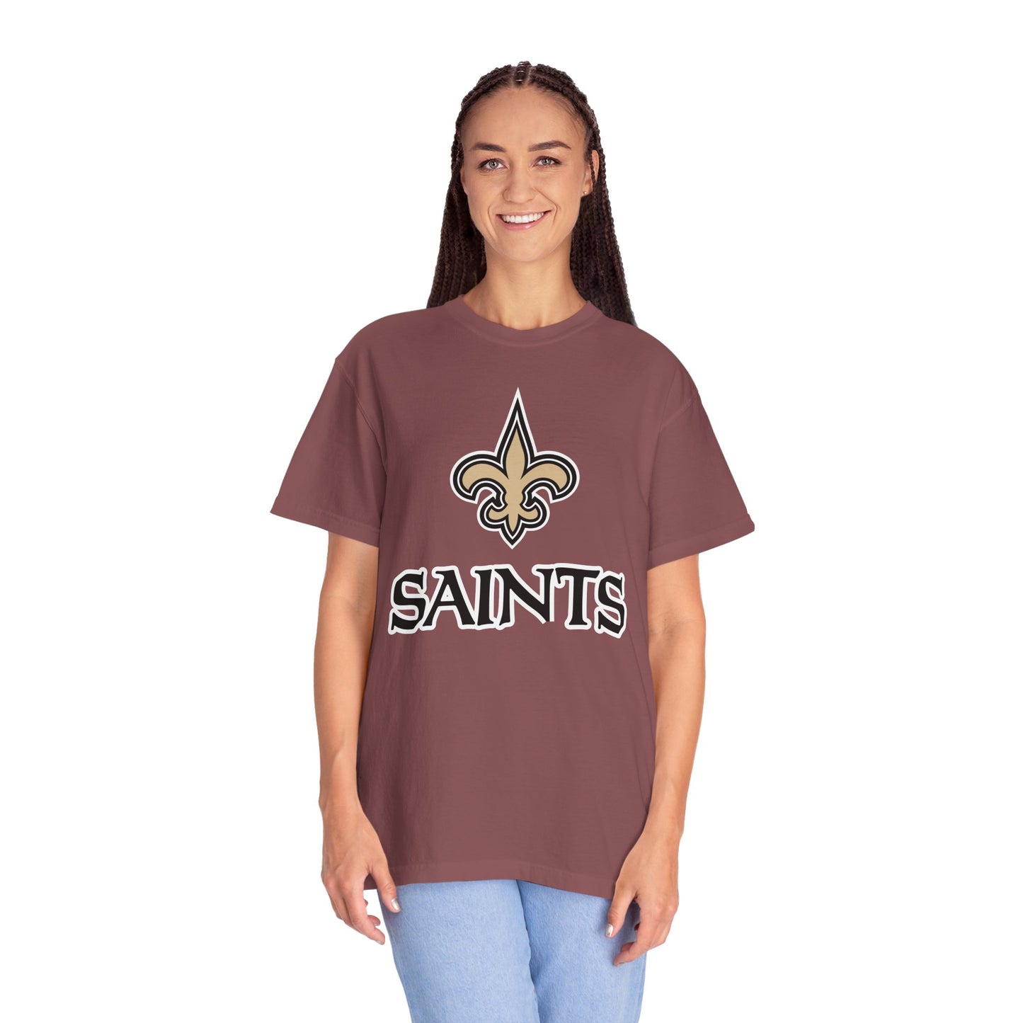New Orleans Saints Fan Gifts Garment-Dyed T-Shirt – Premium Cotton Tee for Customization