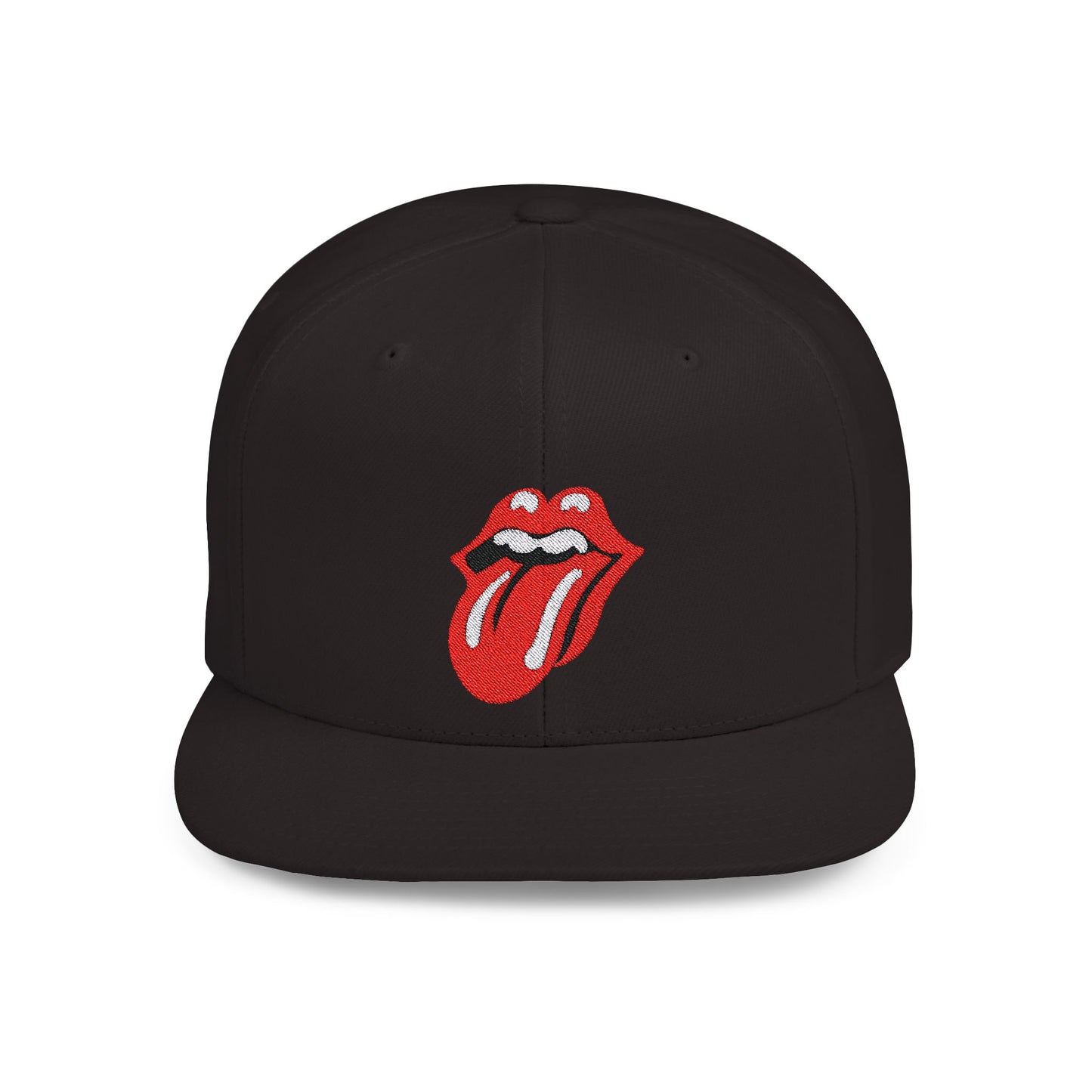 Rolling Stones Flat Bill Snapback – Lightweight, Custom Fit, Premium Quality