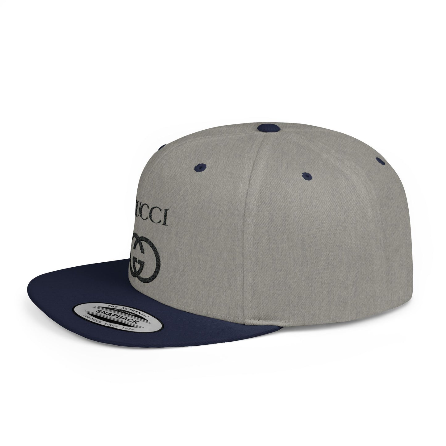 Gucci Flat Bill Snapback – Lightweight, Custom Fit, Premium Quality