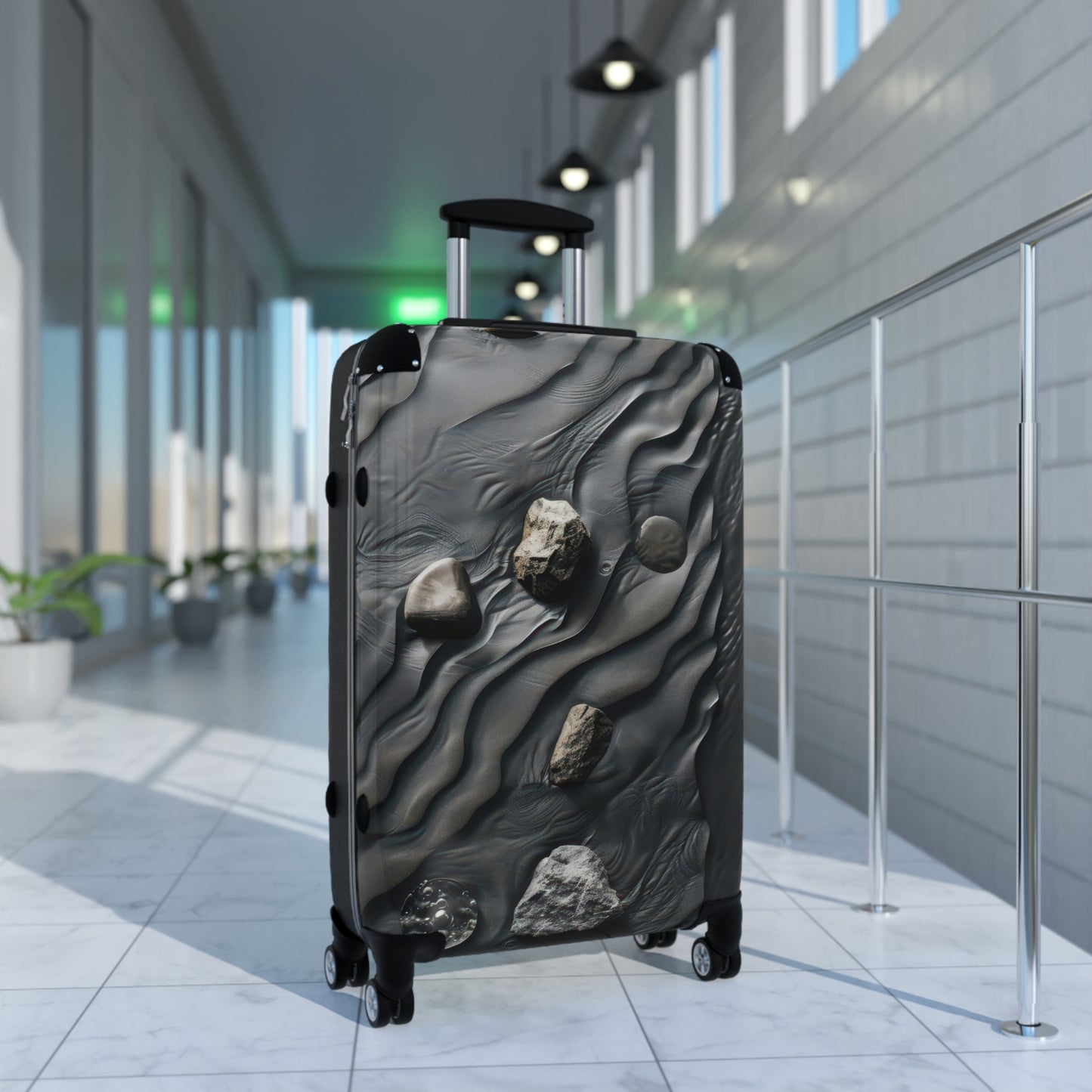 Nature Smooth Art Carry-On Suitcase - Stylish Luggage for Travelers