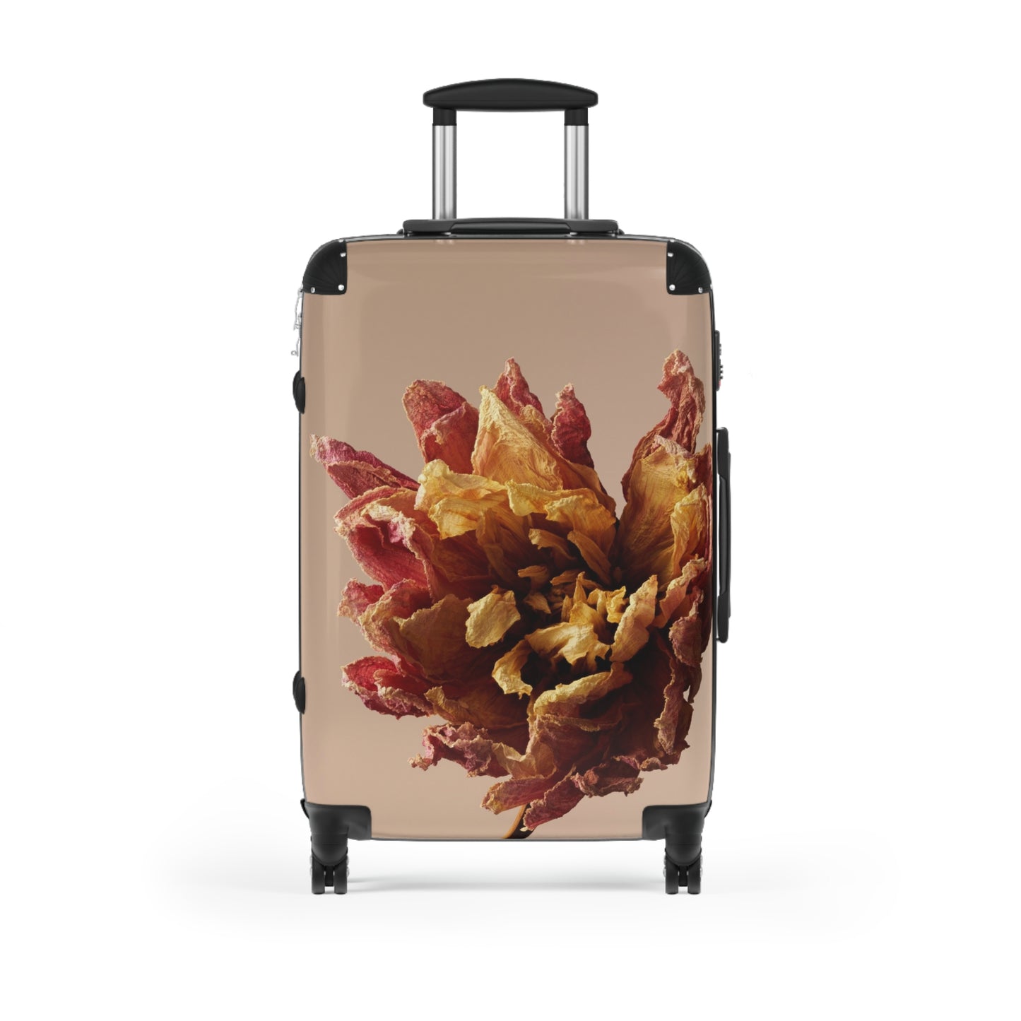 Nature Flowers Floral Dahlia Art Carry-On Suitcase - Stylish Luggage for Travelers