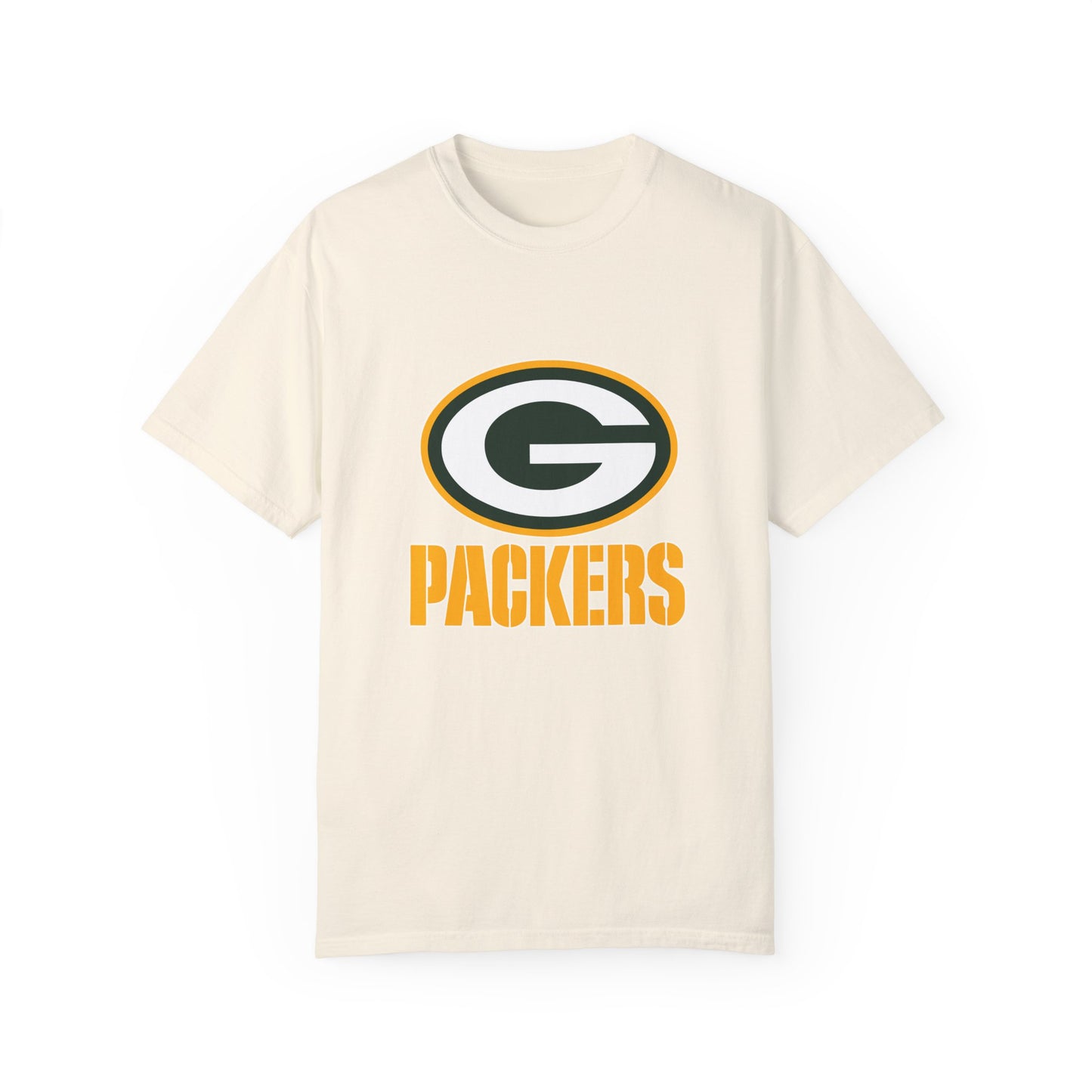 Green Bay Packers Merchandise Garment-Dyed T-Shirt – Premium Cotton Tee for Customization