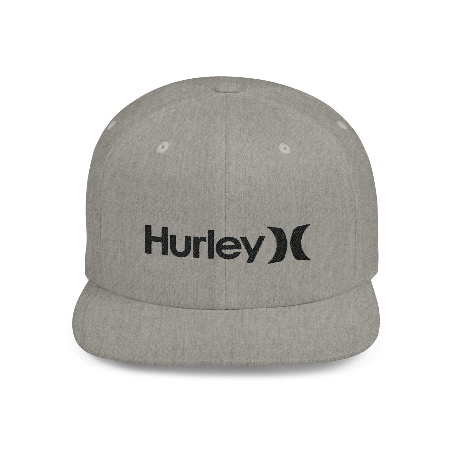 Hurley Company Flat Bill Snapback – Lightweight, Custom Fit, Premium Quality