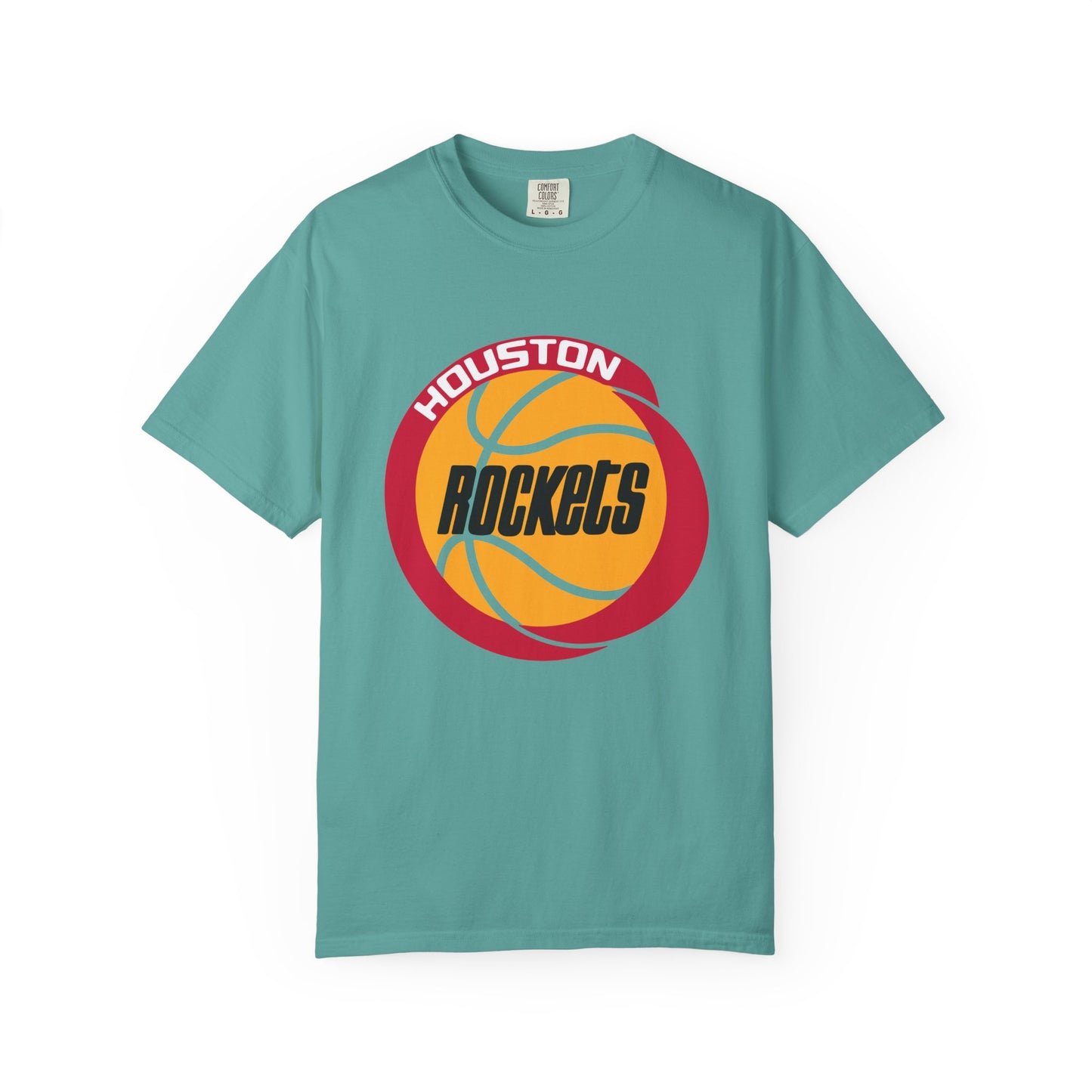 Houston Rockets Fan Garment-Dyed T-Shirt – Premium Cotton Tee for Customization