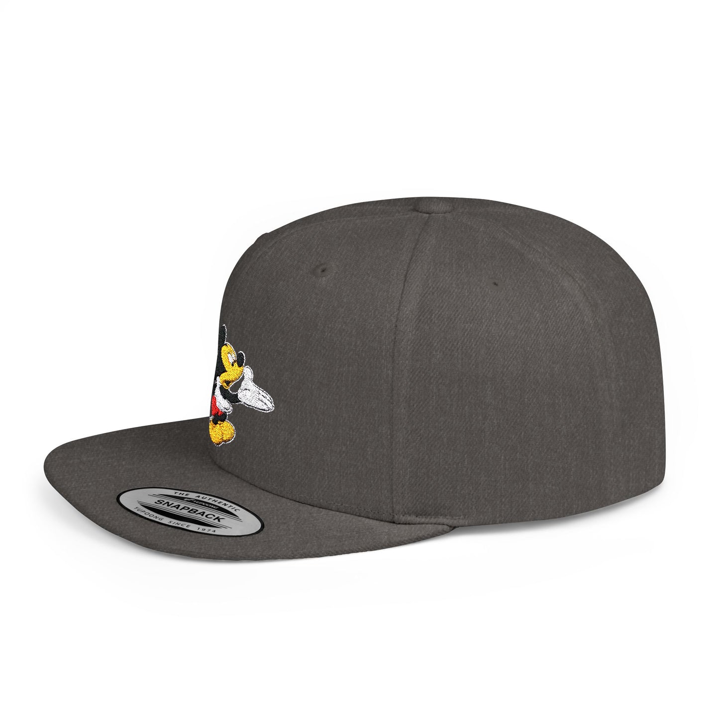 Mickey Mouse Wondering Disney Flat Bill Snapback – Lightweight, Custom Fit, Premium Quality